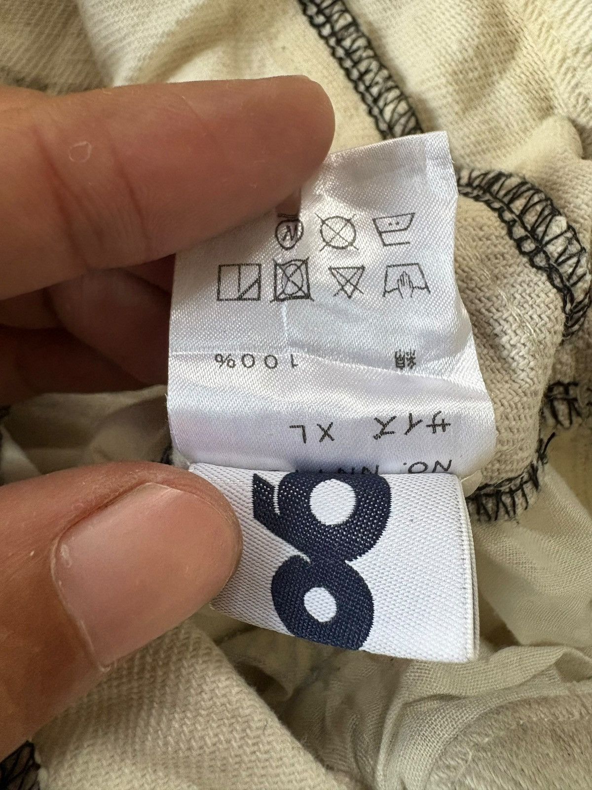 Japanese Brand Vintage Japanese Brand Painted Carpenter Baggy Jeans Size US 32 / EU 48 - 6 Thumbnail