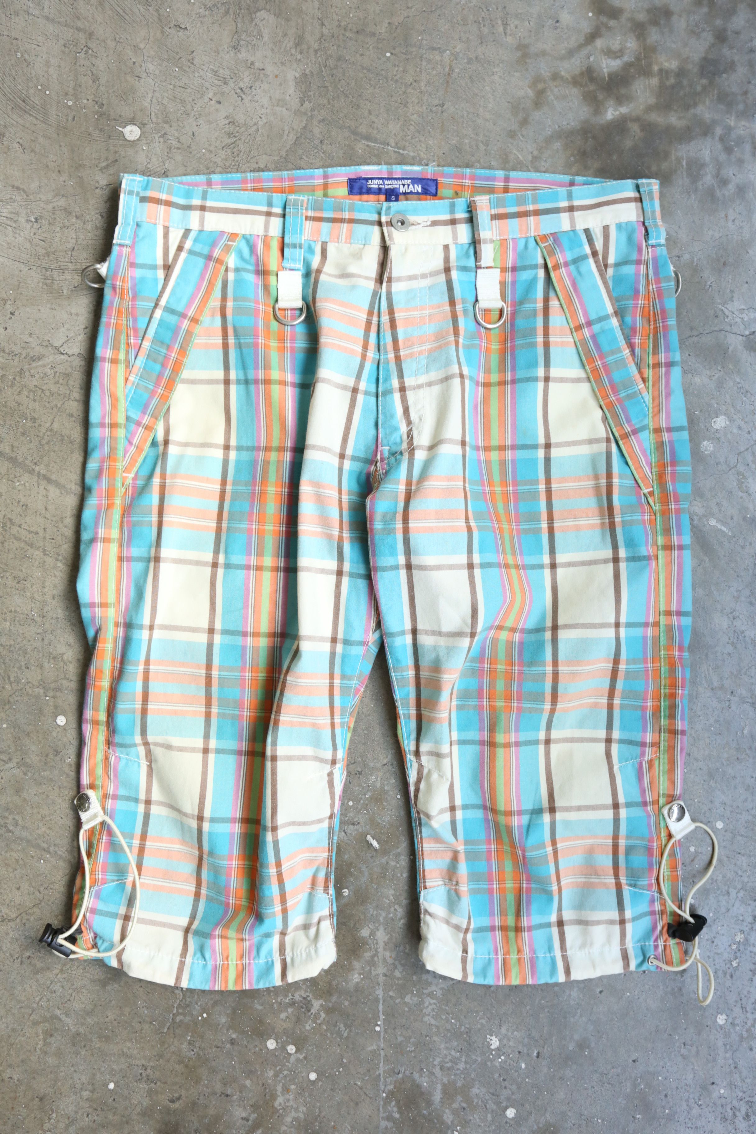 Junya Watanabe Junya Watanabe - S/S 05 - Plaid Climbing Shorts Size US 34 / EU 50 - 3 Thumbnail