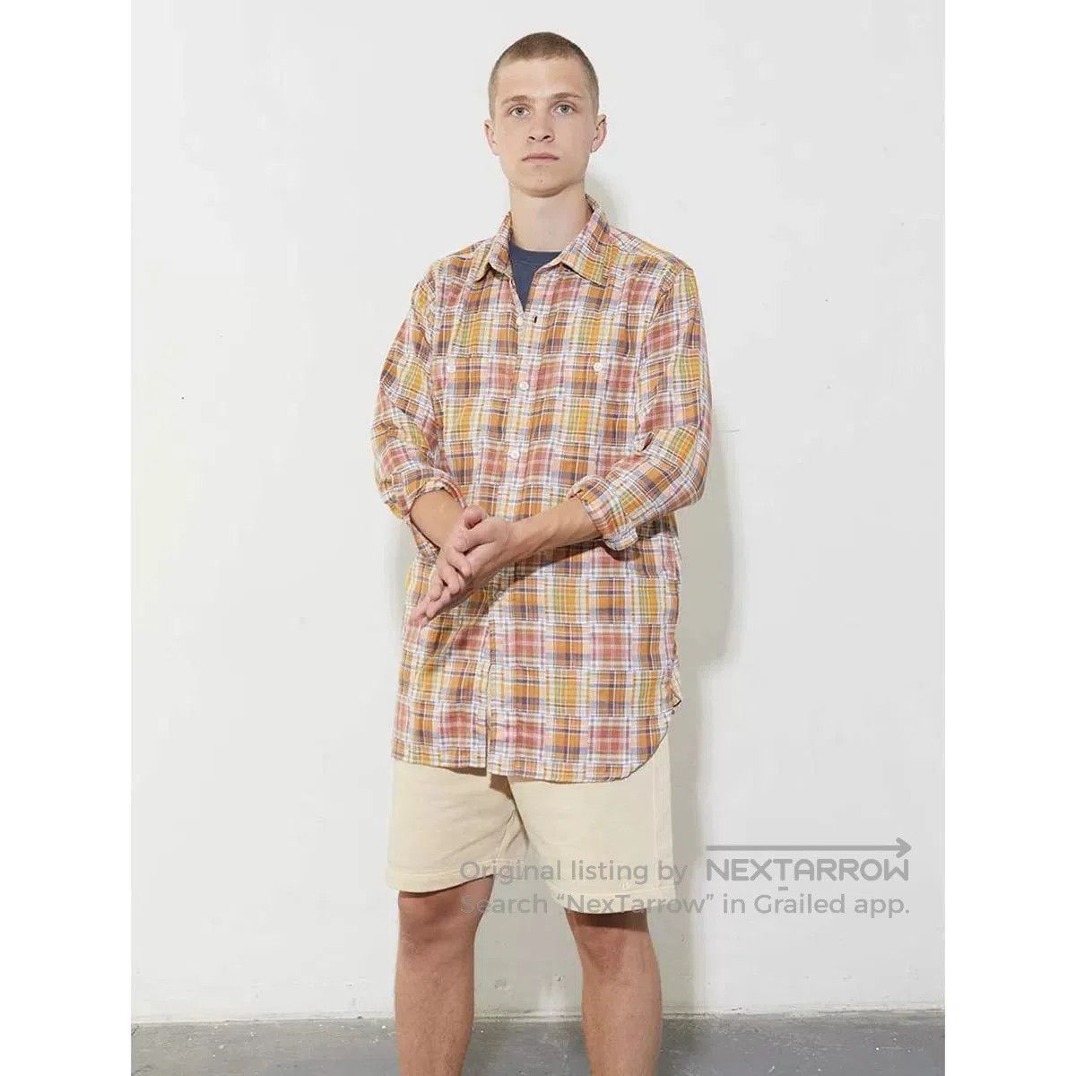 Nigel Cabourn Nigel Cabourn Big Shirt Plaid Long Sleeve. Size US S / EU 44-46 / 1 - 6 Thumbnail