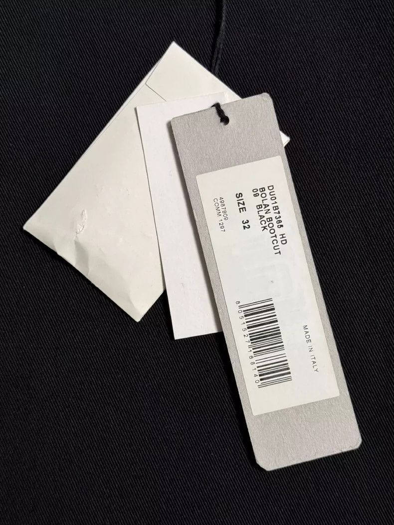 Rick Owens Rick Owens bell-bottoms-2506 Size US 32 / EU 48 - 4 Thumbnail