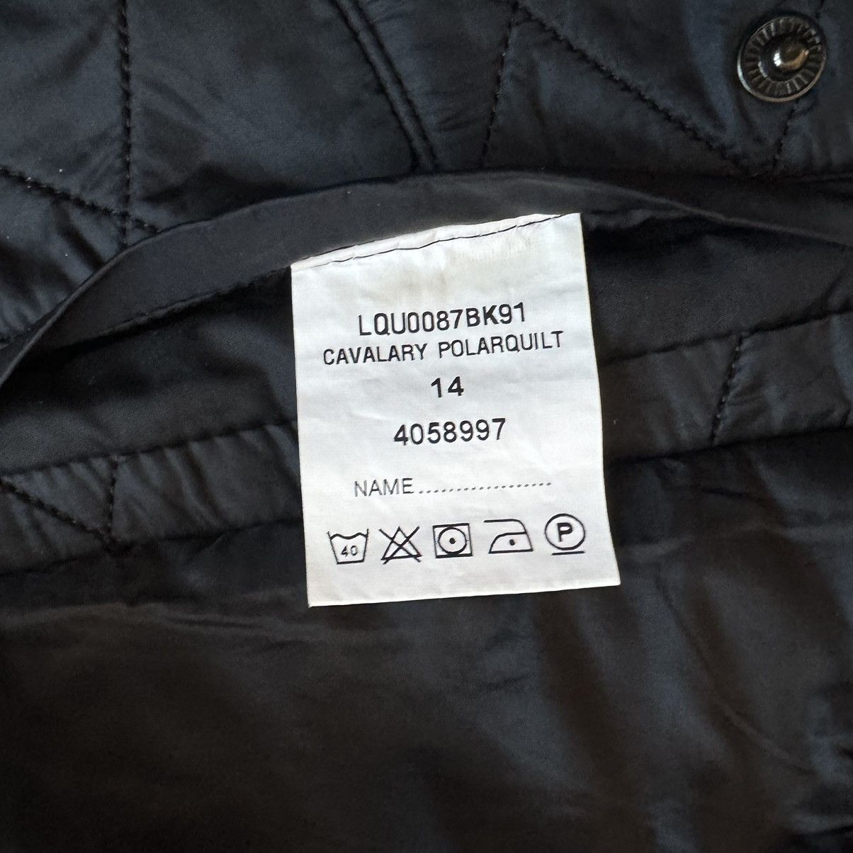 Barbour Barbour Cavalary Polarquilt Quilted Jacket Black Women’s Size L / US 10 / IT 46 - 7 Thumbnail