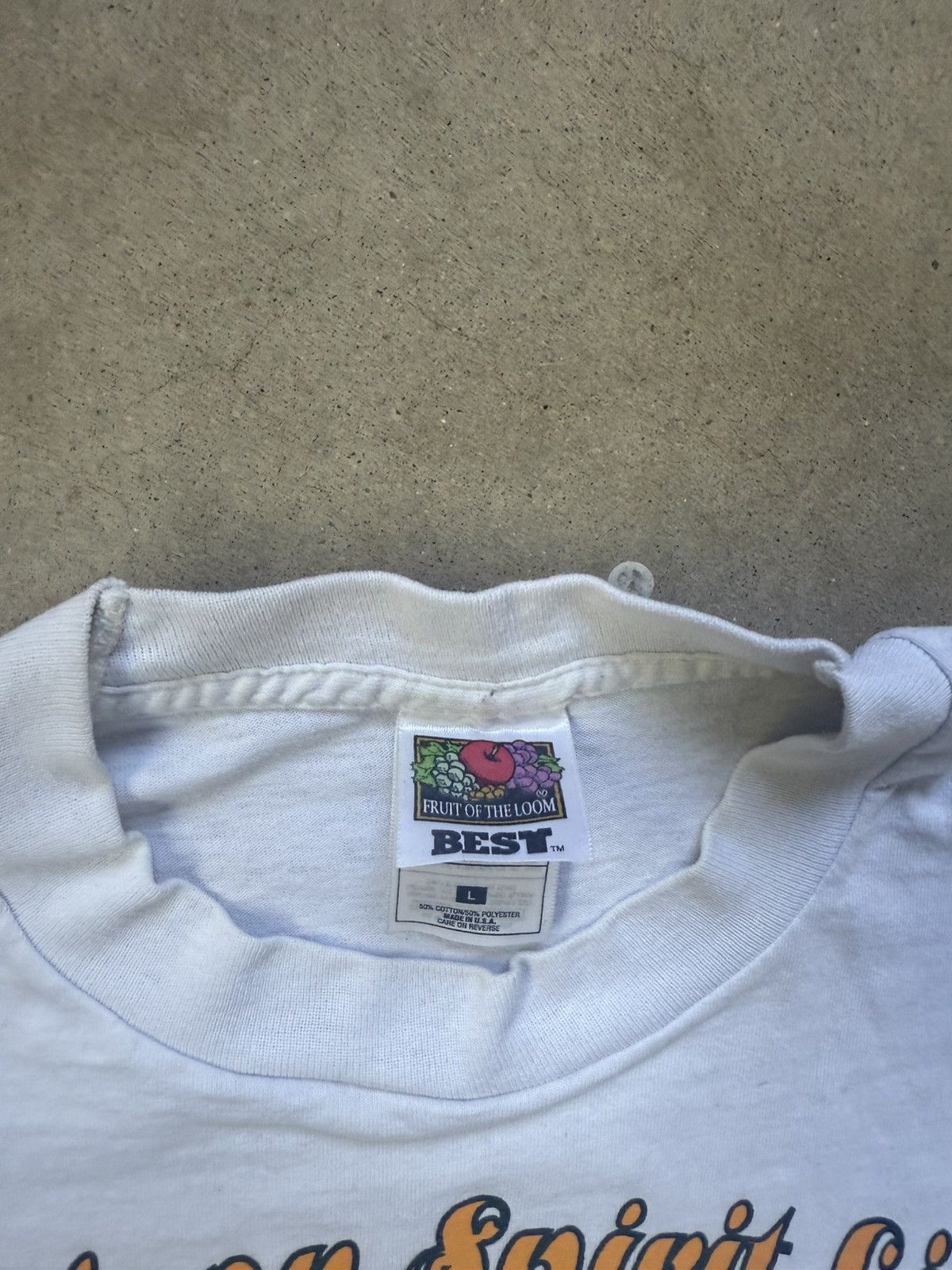 Vintage Vintage 96’ cheer t-shirt single stitch Size US L / EU 52-54 / 3 - 4 Thumbnail