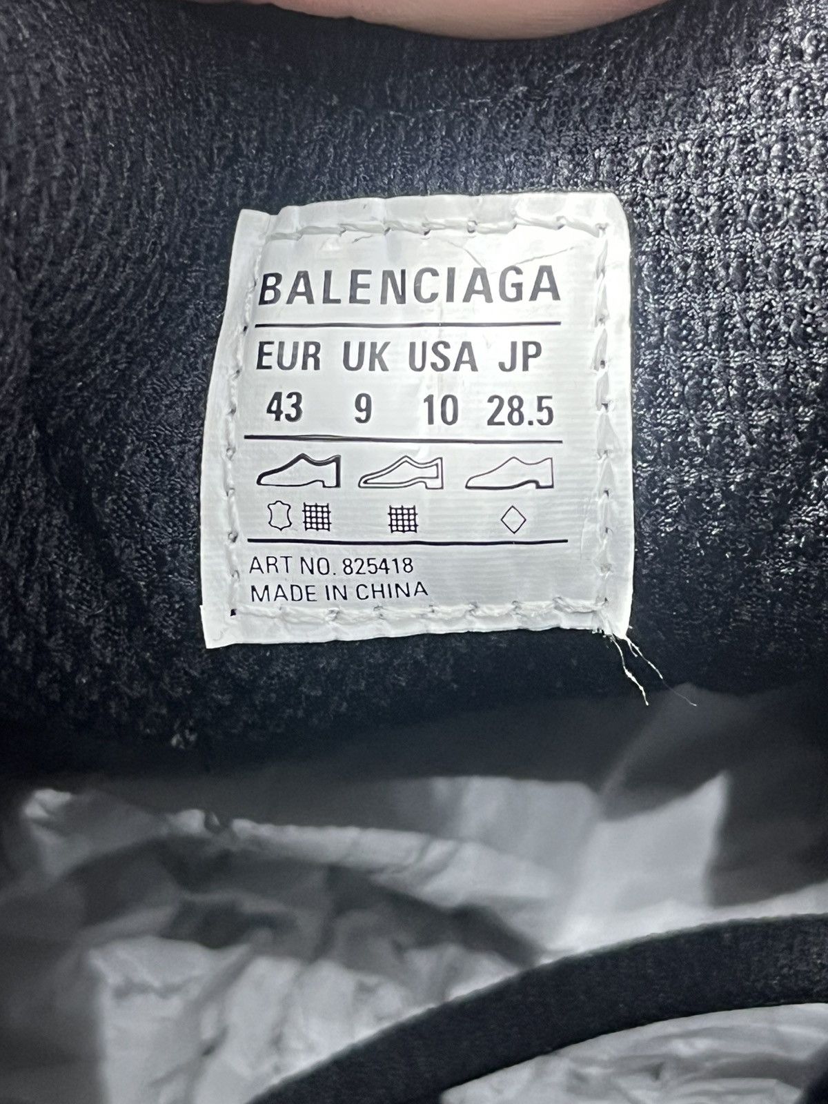 Balenciaga Balenciaga Monday Sneaker Triple Black EU43 Size US 10 / EU 43 - 18 Thumbnail