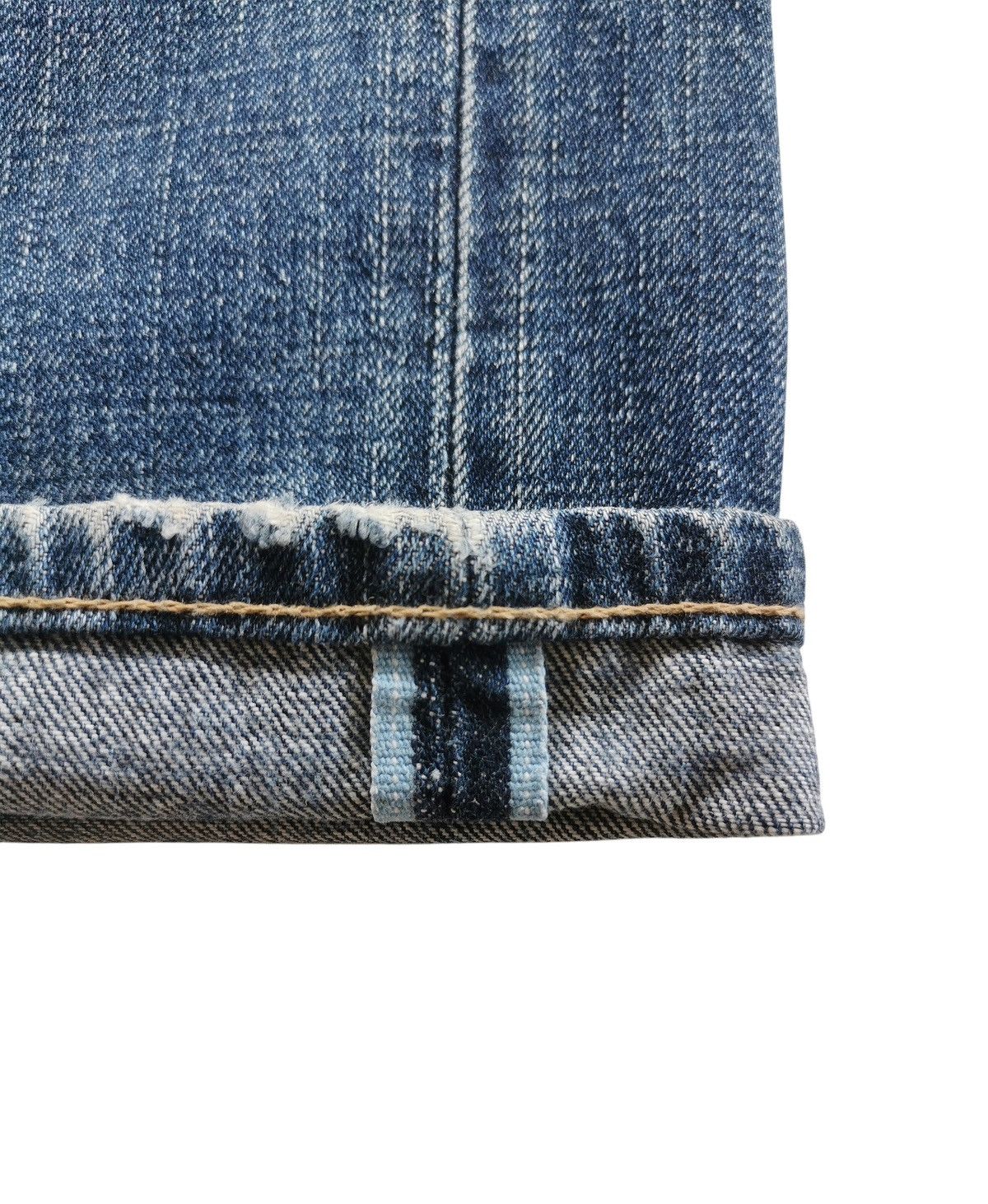 Levi's Levi’s Selvedge Bootcut Flare Jeans Distressed Vintage Denim Size 30" / US 8 / IT 44 - 8 Thumbnail