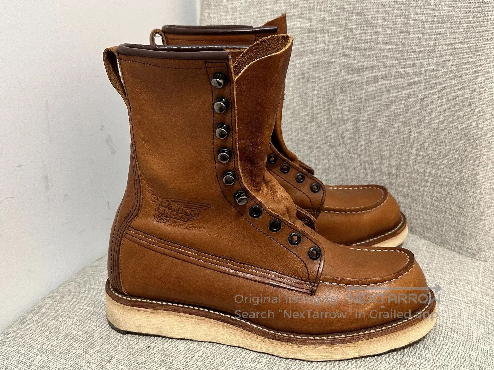 Red Wing Redwing 877 Sunset Yellow. Size US 7 / EU 40 - 2 Thumbnail