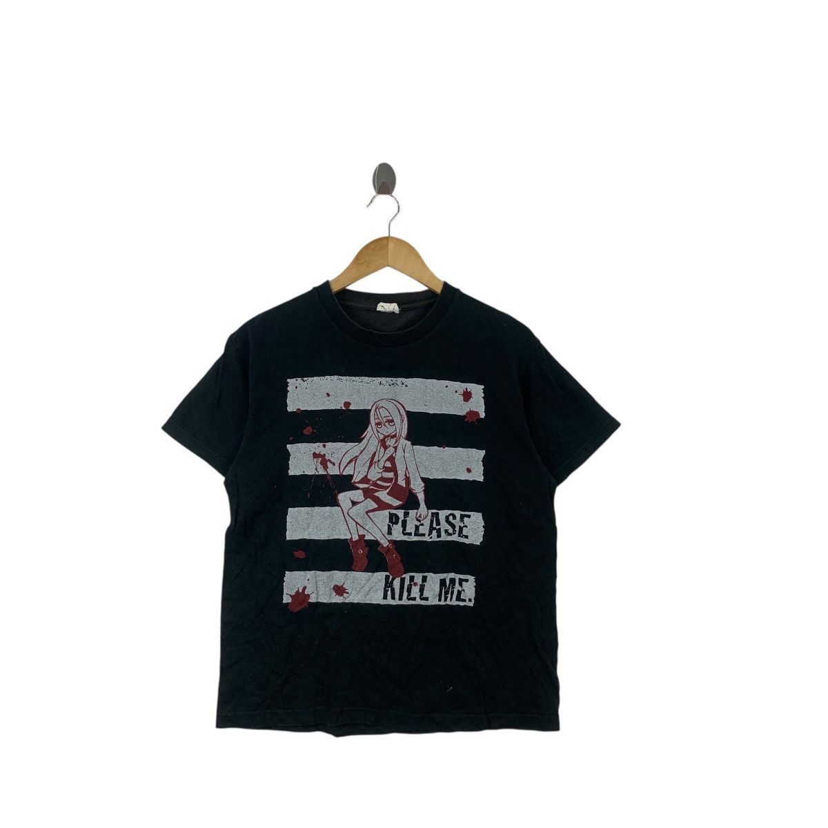 Anime SATSURIKU NO TENSHI Angels Of Death Game Tee Shirt Top Size US M / EU 48-50 / 2 - 3 Thumbnail