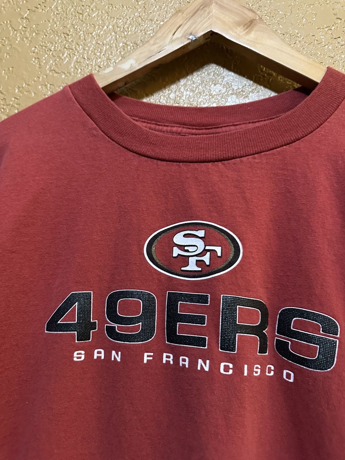 NFL 🏈 vintage San Francisco 49ers Reebok t shirt large Size US L / EU 52-54 / 3 - 3 Thumbnail