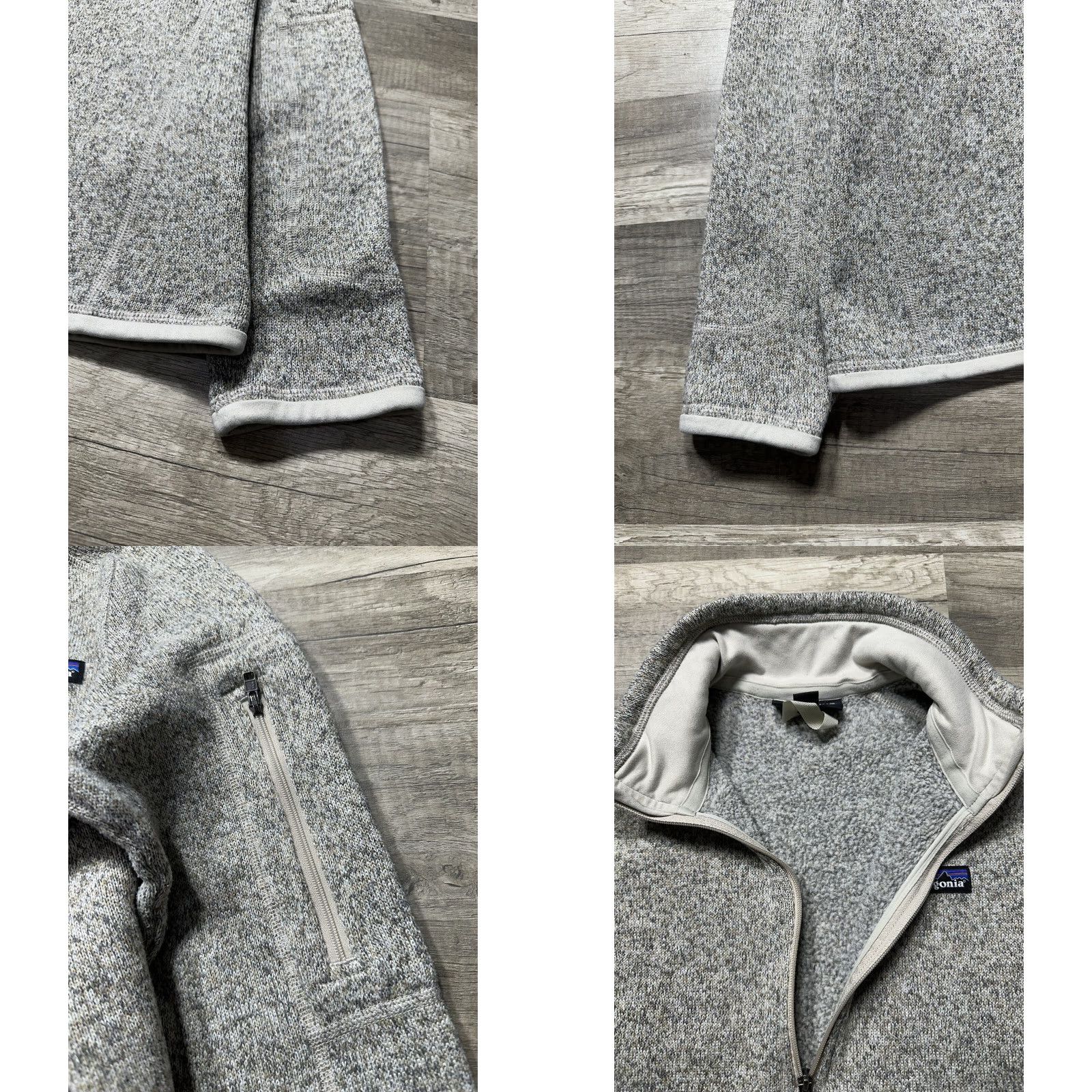 Patagonia Patagonia Better Sweater 1/4 Zip Women's M Gray/Brown Fleece Pullover Jacket Size M / US 6-8 / IT 42-44 - 8 Thumbnail