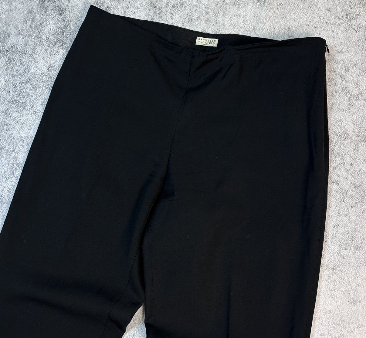 Brunello Cucinelli Brunello Cucinelli Wool Cotton Pants Chino pleated Size 34" / US 12 / IT 48 - 3 Thumbnail