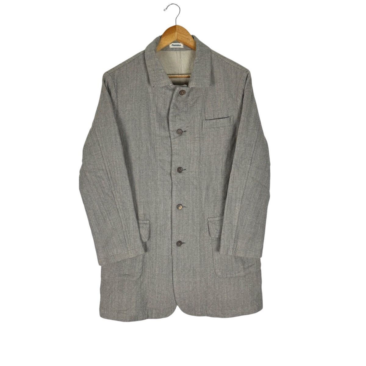 Issey Miyake ☀️PLANTATION ISSEY MIYAKE LONG JACKET Size M / US 6-8 / IT 42-44 - 1 Thumbnail