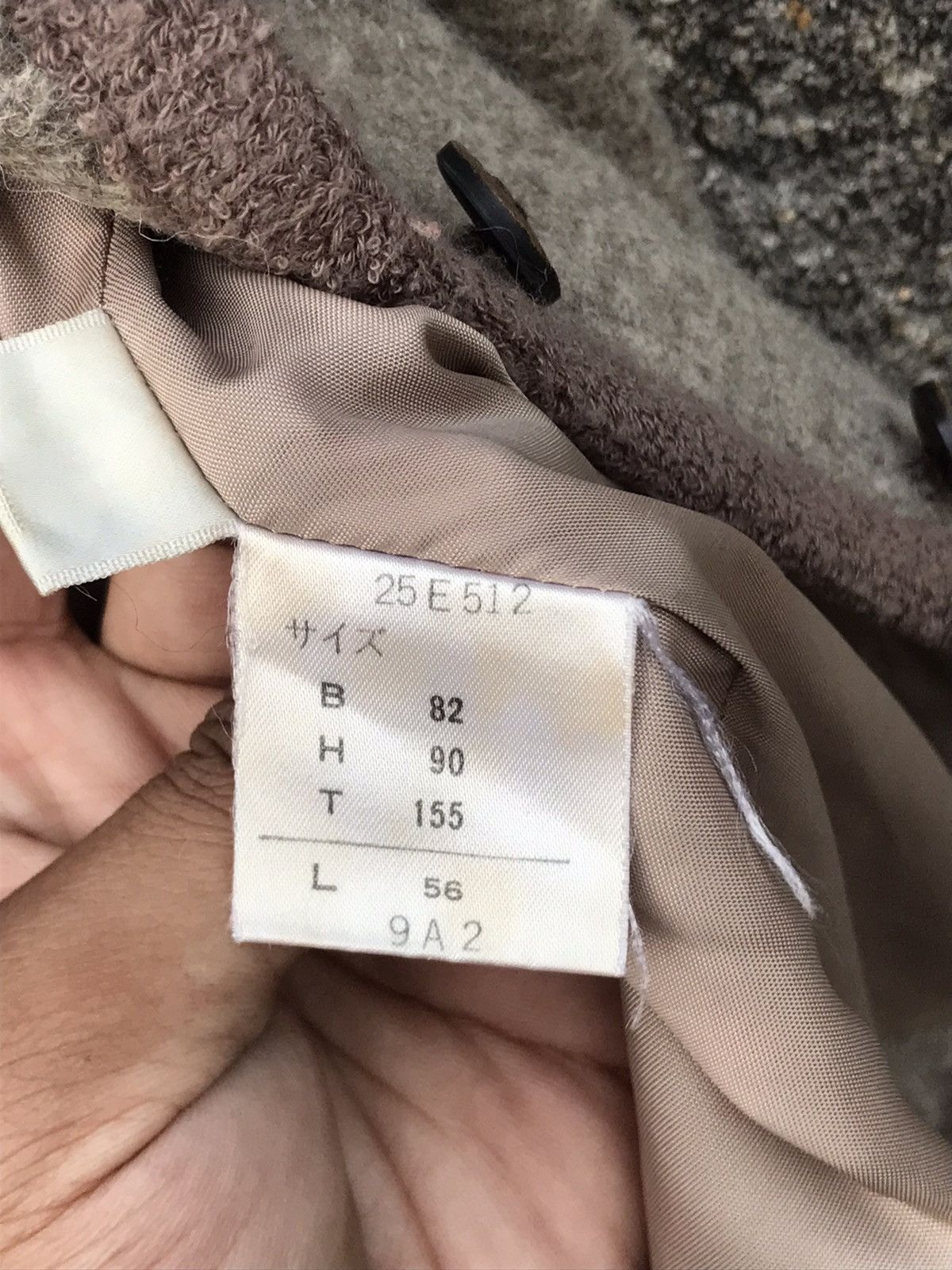 Japanese Brand × Vintage ⚡️Andre Bercher Wool Cropped Coat Size S / US 4 / IT 40 - 11 Thumbnail
