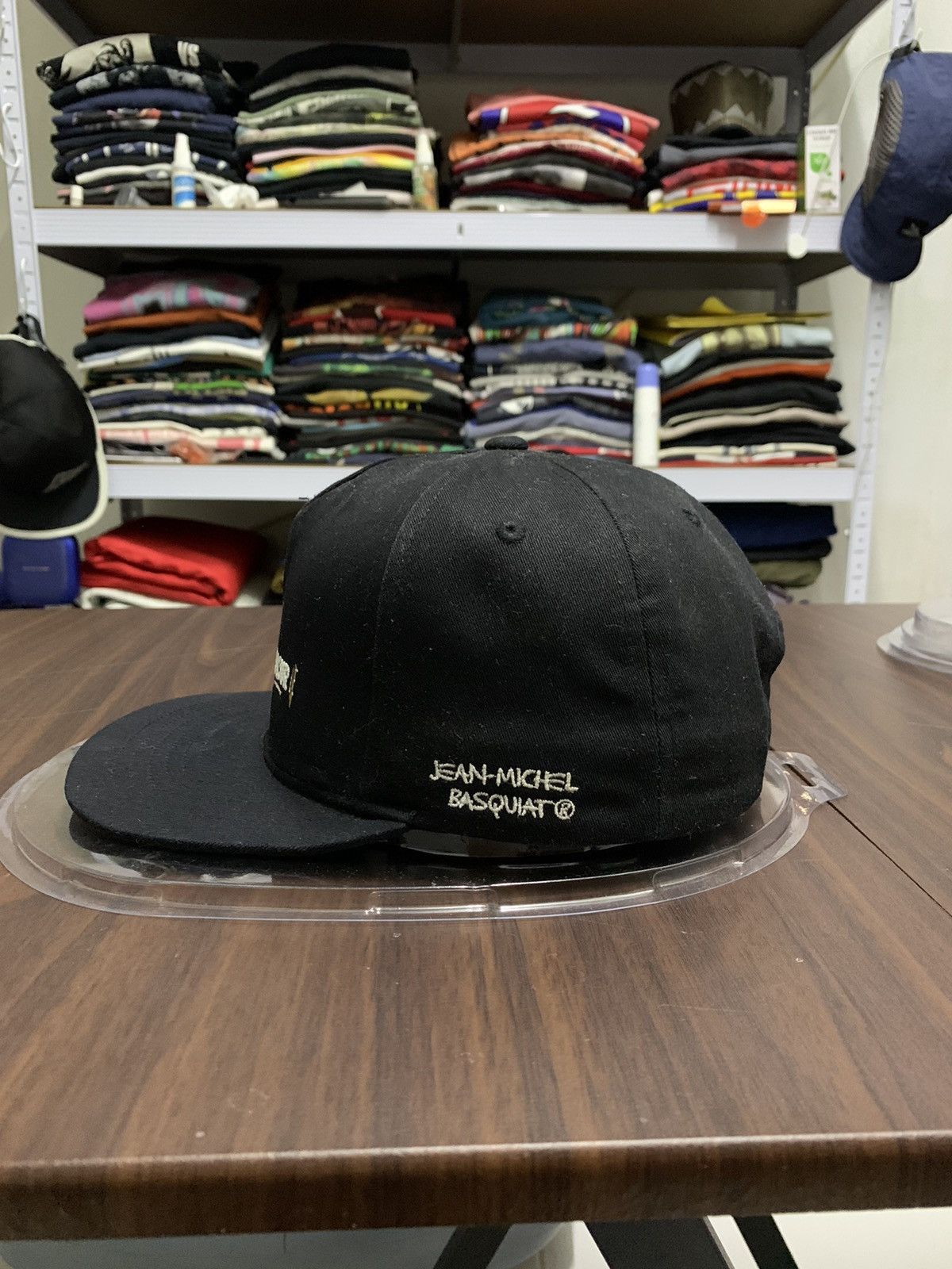 Jean-Michel Basquiat Vintage Jean Michel Basquait King Pleasure Trucker Hat Cap Size ONE SIZE - 3 Thumbnail