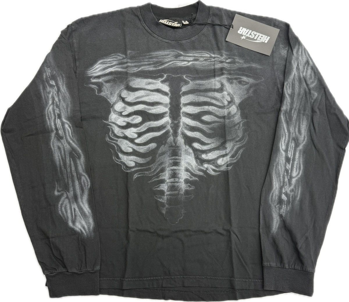 HELLSTAR Hellstar Skele Long Sleeve T-shirt Size US L / EU 52-54 / 3 - 1 Thumbnail