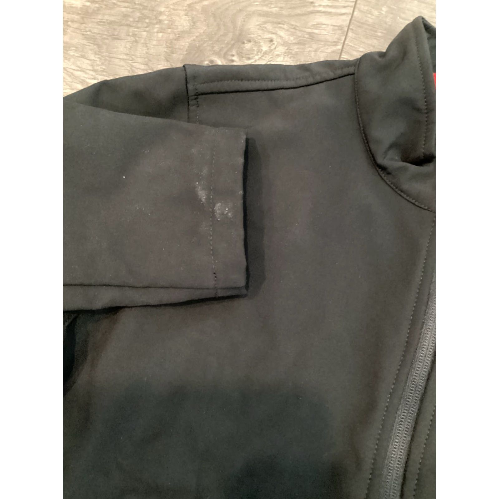 Vintage Tesla Jacket Men M Softshell Zip Fleece Lined Black Embroidered Logo Pockets Mid-Length Size US M / EU 48-50 / 2 - 5 Thumbnail