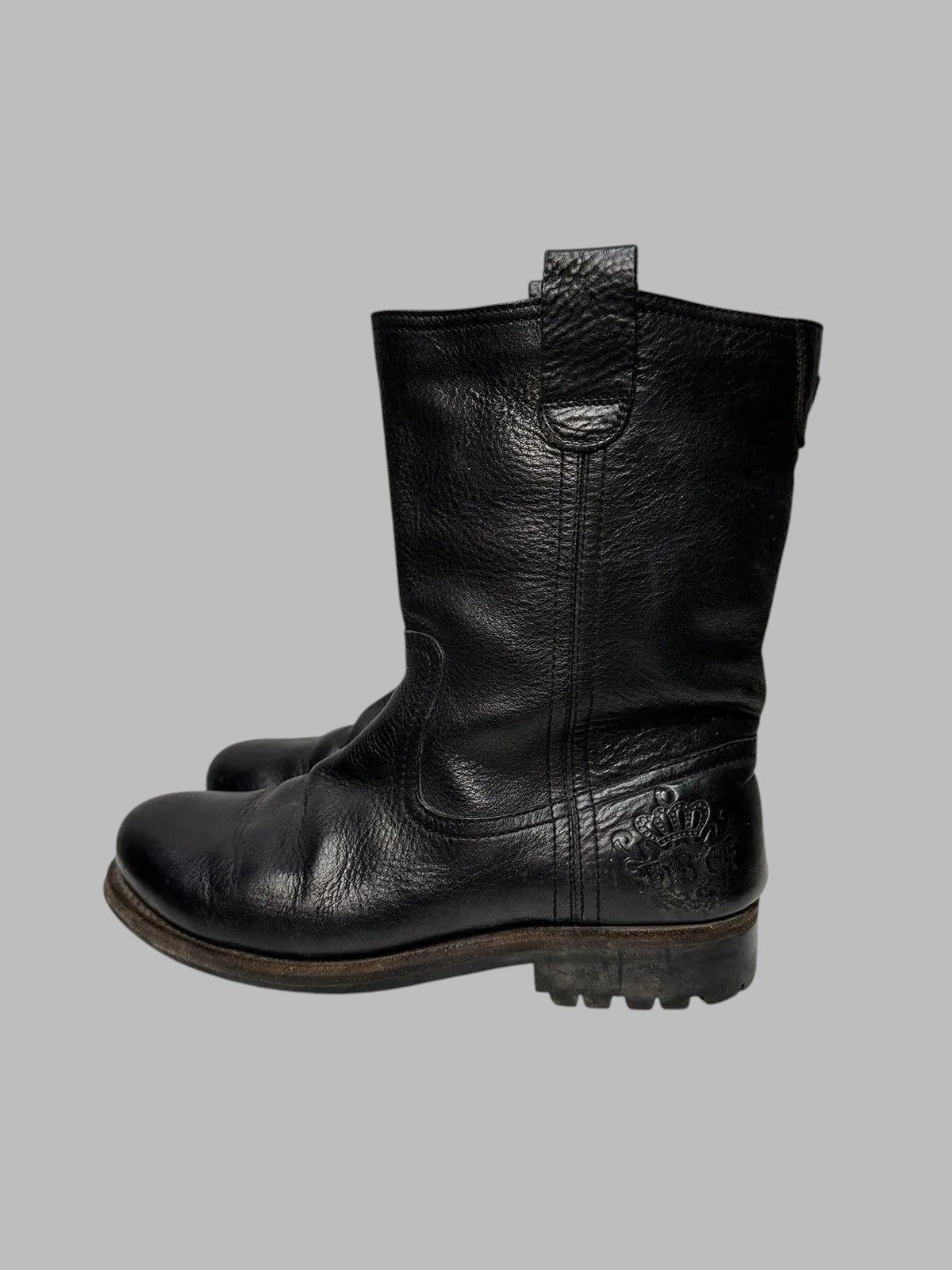 If Six Was Nine AS98 Japan Style RRL Western Leather Boots Ralph Lauren Size US 7 / EU 40 - 4 Thumbnail