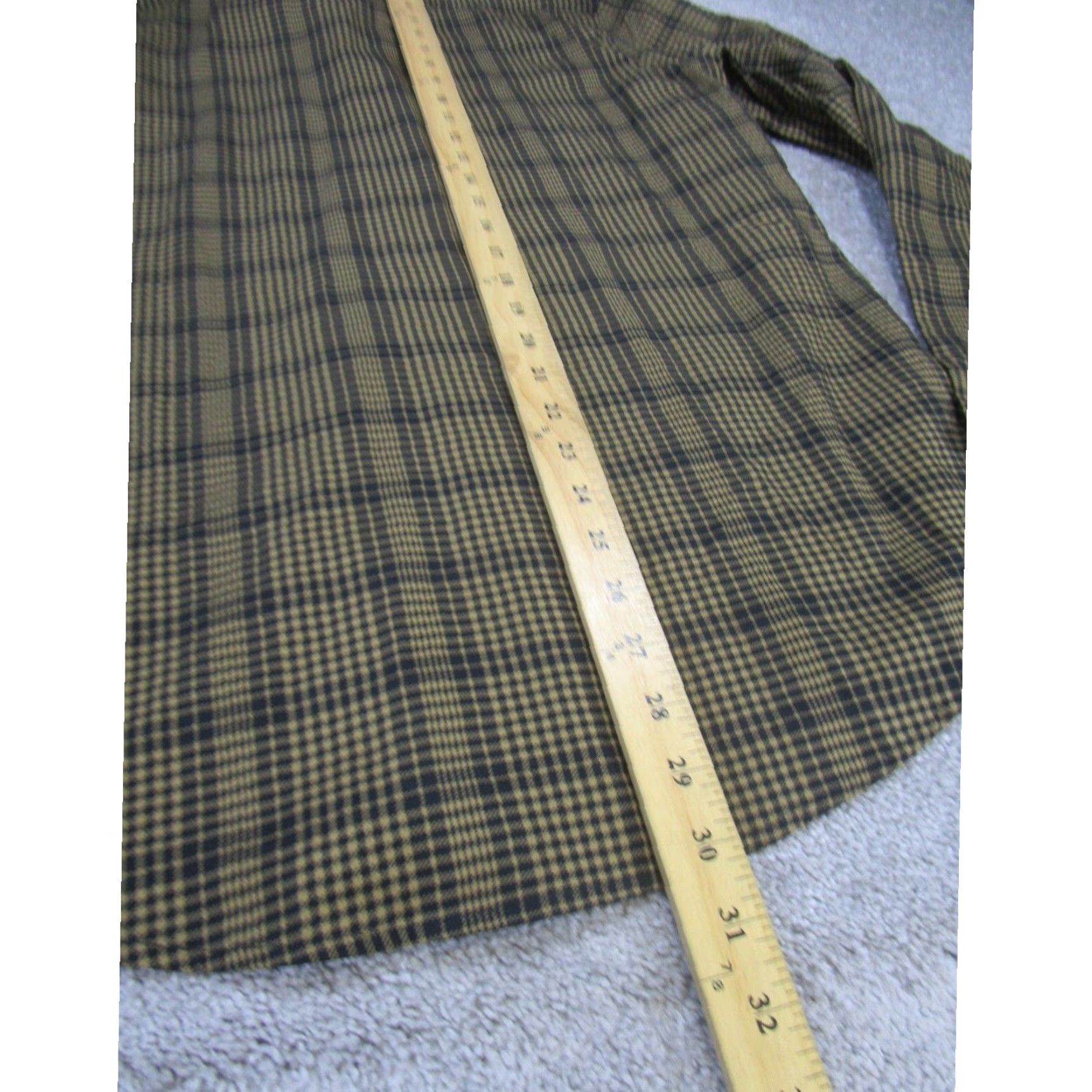 Michael Kors Michael Kors Mens Shirt Medium Brown Cotton Button Up Size US M / EU 48-50 / 2 - 4 Thumbnail