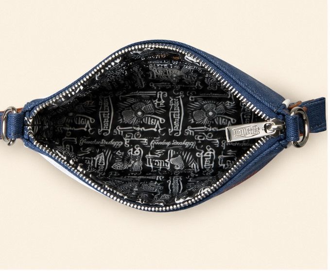 Von Dutch Von Dutch Denim‑Blue Shoulder Bag Size ONE SIZE - 6 Thumbnail