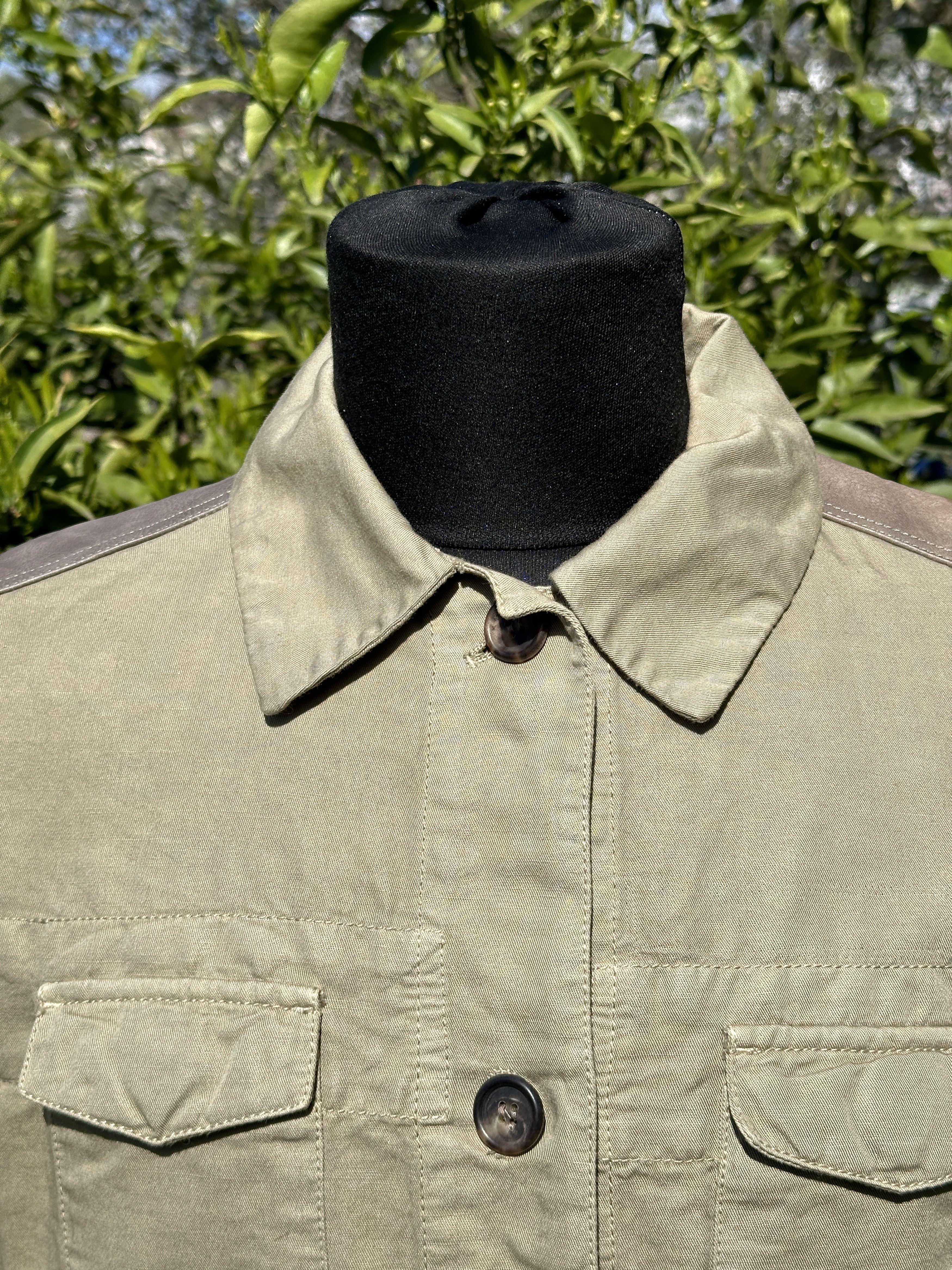 Prada Milano 280775 Bomber Light Leather Size 44 M L