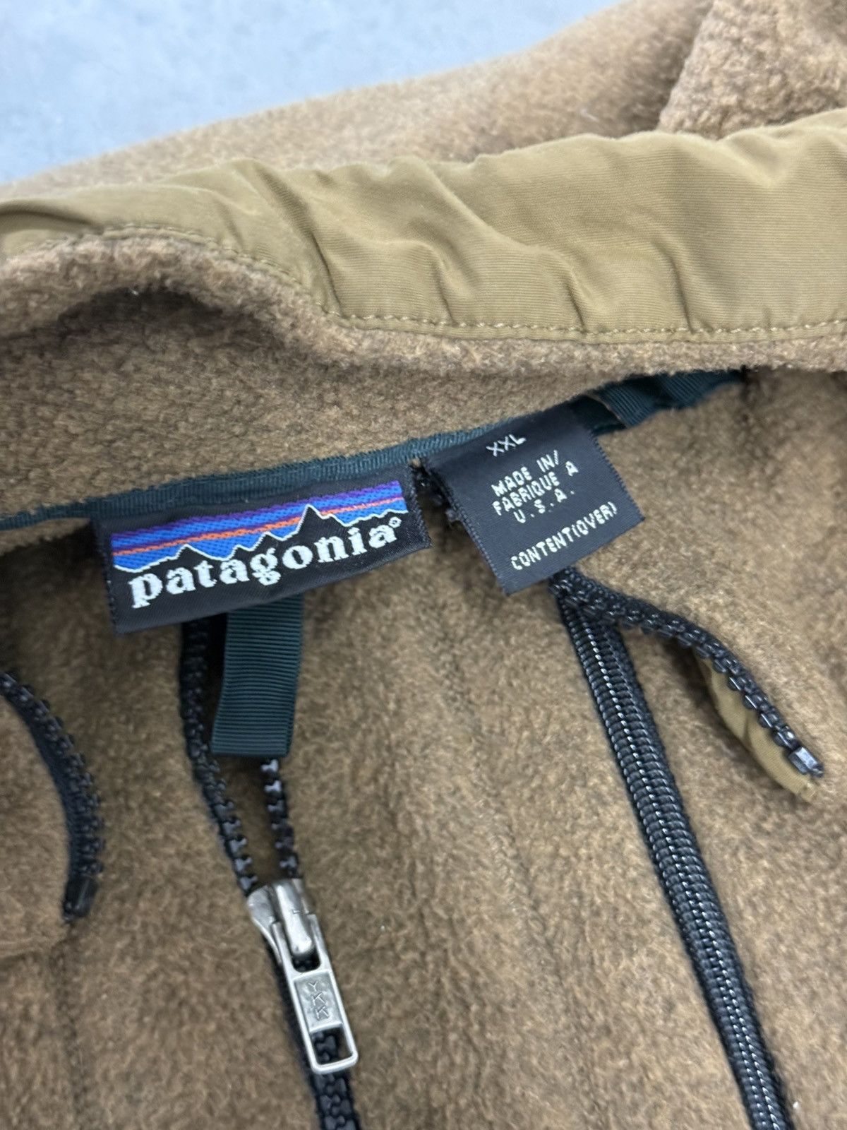 Patagonia Patagonia Deep Pile Fleece Jacket Brown 90s Western USA RARE Size US XXL / EU 58 / 5 - 2 Thumbnail