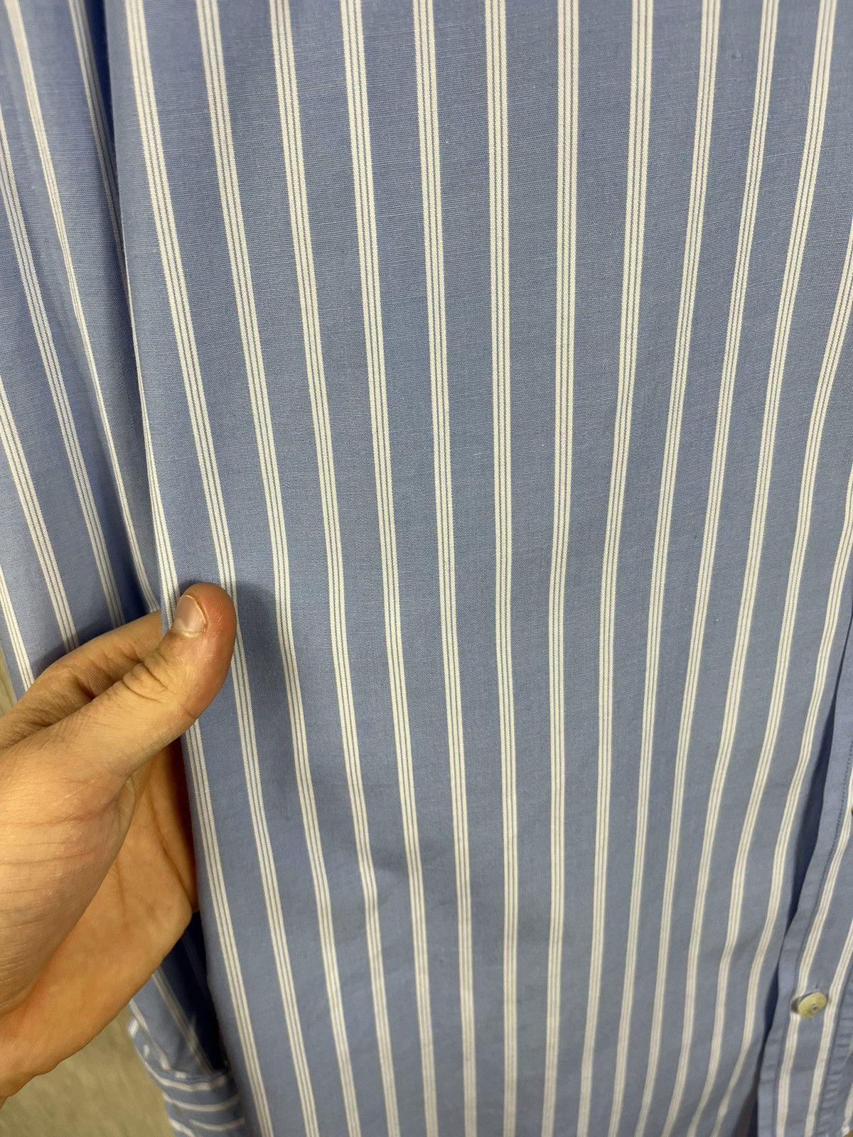 Dolce & Gabbana Dolce & Gabbana striped classic casual shirt with big collar Size US S / EU 44-46 / 1 - 9 Thumbnail