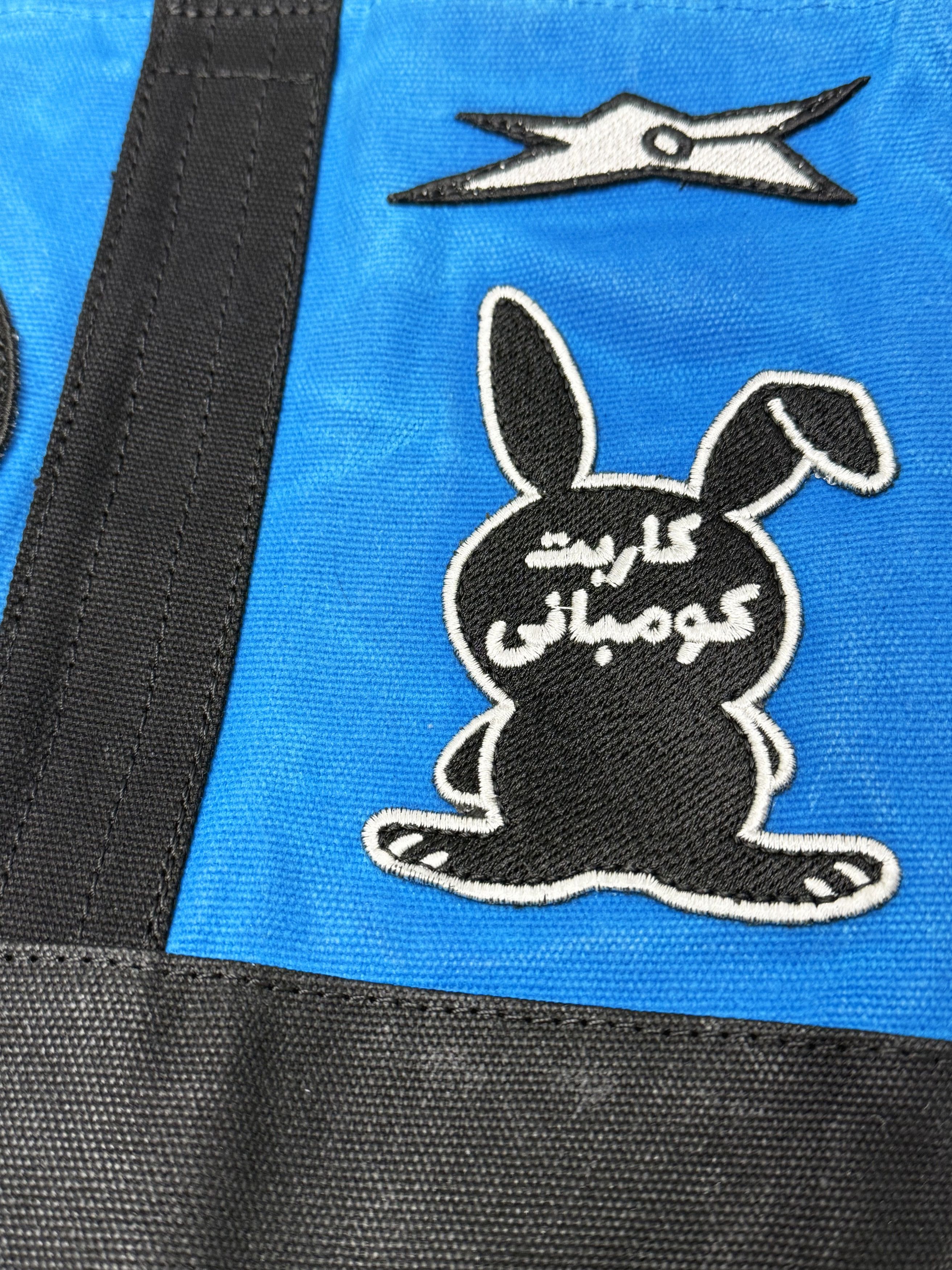 Carpet Company Racing Tote Bag Blue