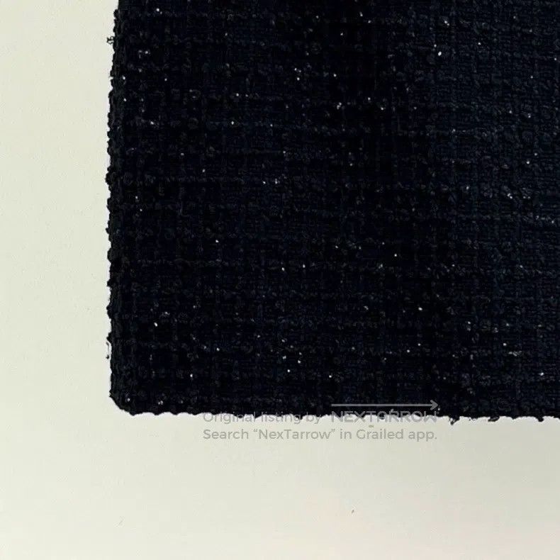 Chanel Chanel 22C black tweed skirt Size 25" / US 0 / IT 36 - 4 Thumbnail