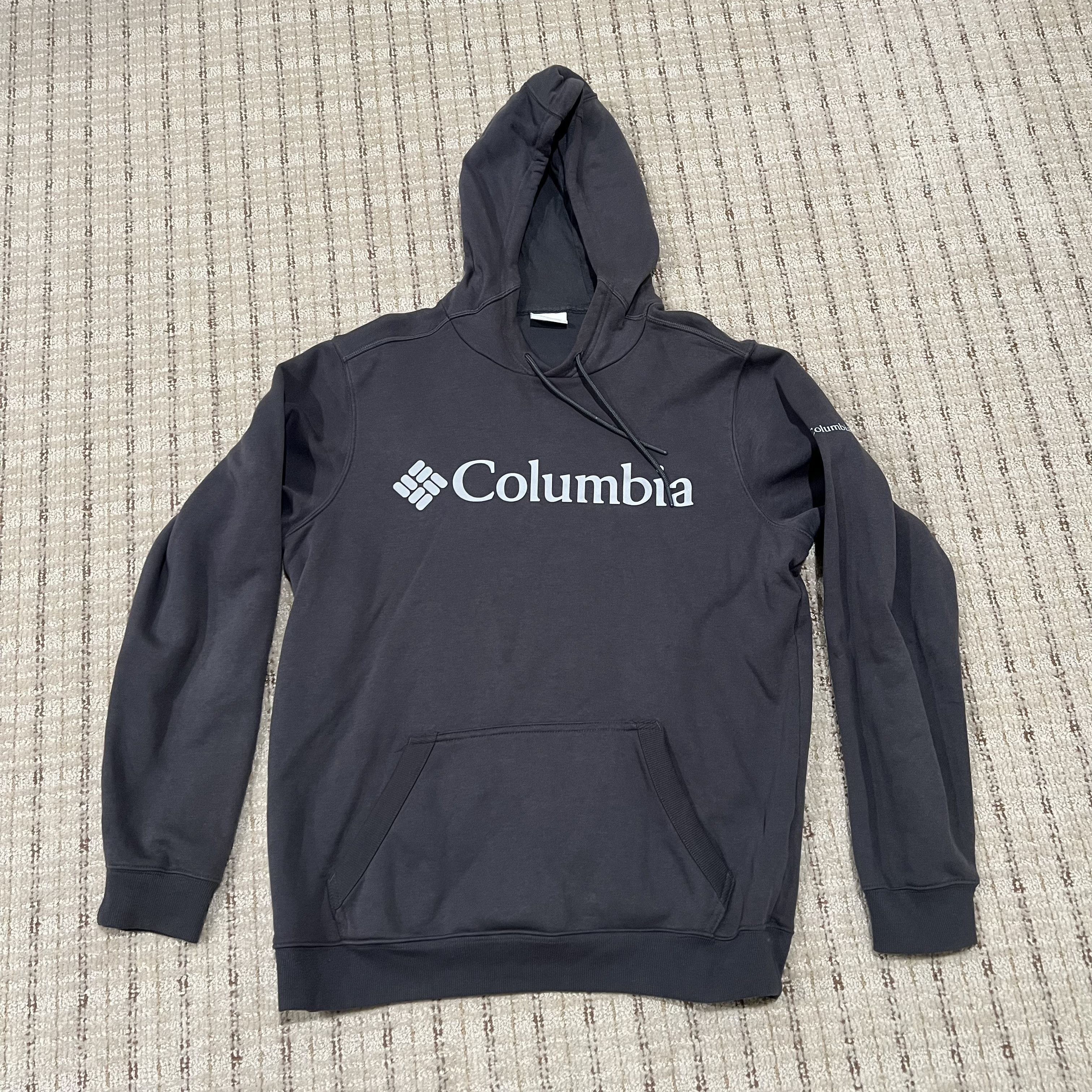 Columbia Columbia Men’s Medium Gray Hoodie Pullover Logo Size US M / EU 48-50 / 2 - 1 Thumbnail