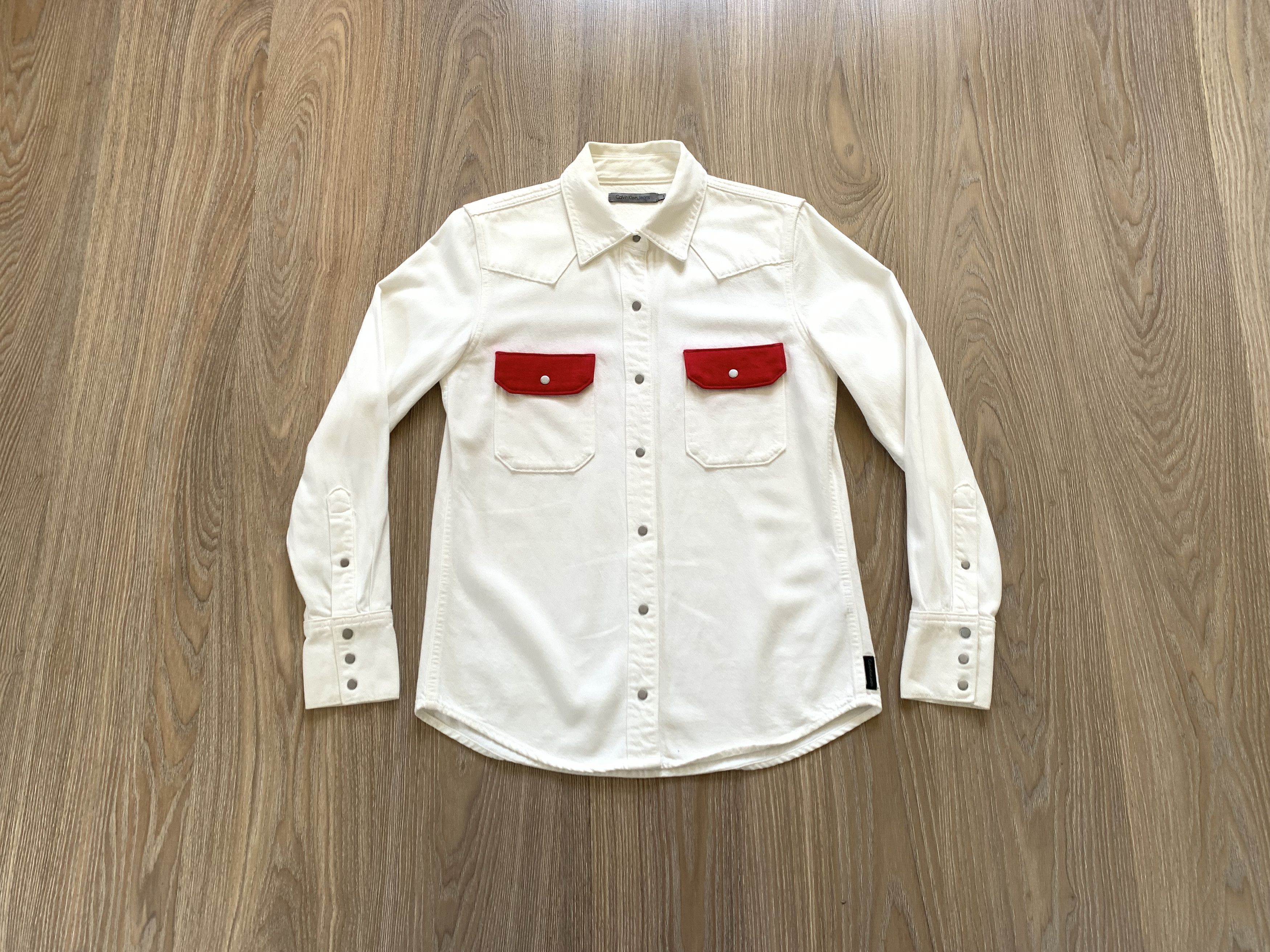 Calvin Klein Vintage Calvin Klein Jeans Denim Shirt Button Size US S / EU 44-46 / 1 - 10 Thumbnail