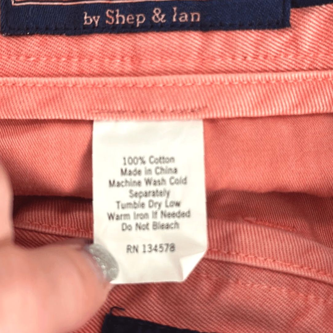 Vineyard Vines Vineyard Vines Club Pants Men Chino Style 1P0110 Rhubarb W35 x L32 Tan/Beige Rhubarb VVC Pants Mens 35x32 Size US 35 - 6 Thumbnail