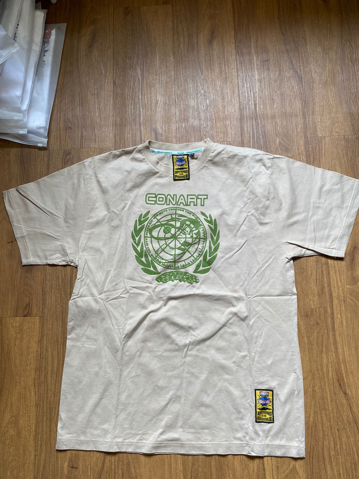 Tribal Streetwear × Vintage Vintage CONART Streetwear Worldwide Size US XL / EU 56 / 4 - 1 Thumbnail