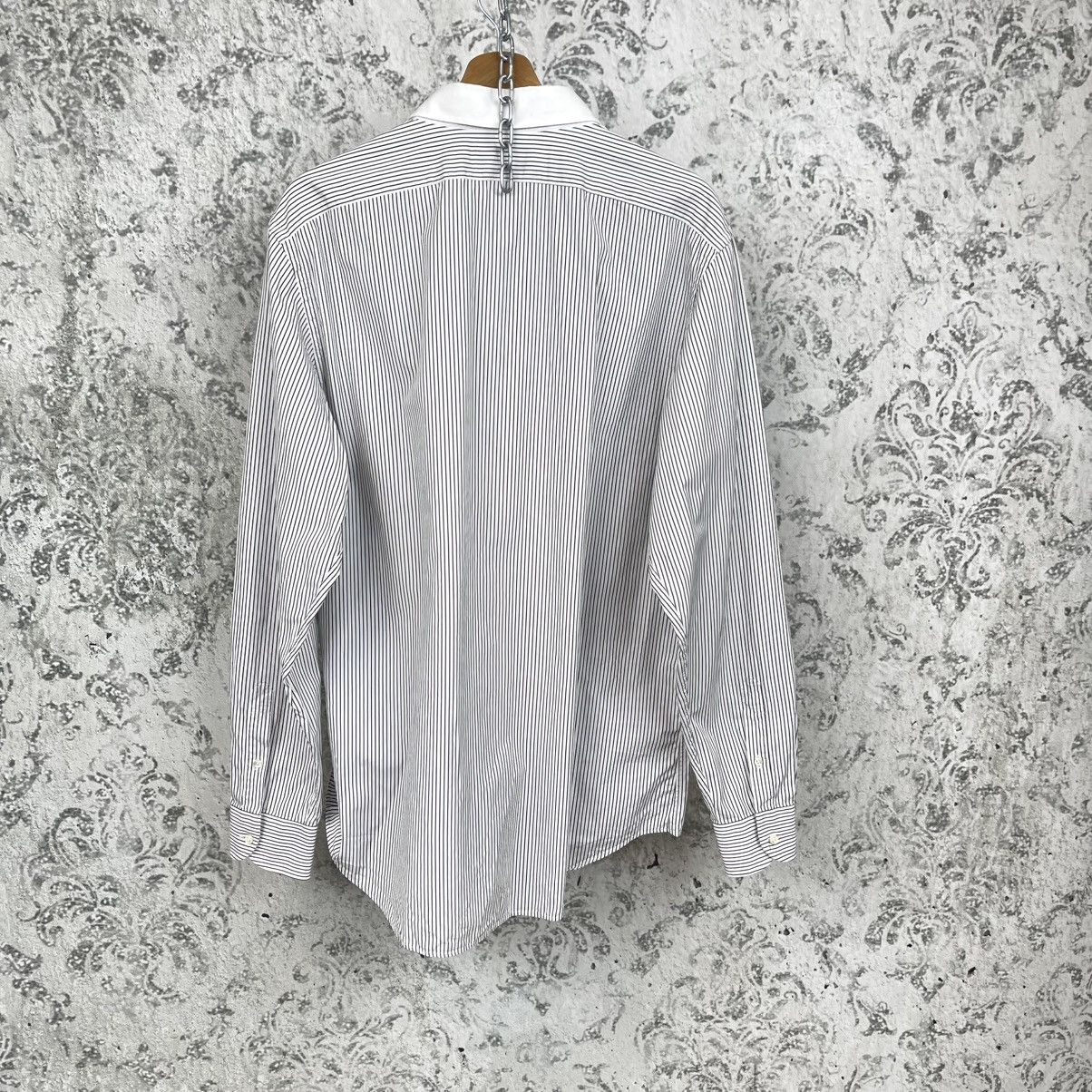 Ralph Lauren × Ralph Lauren Black Label RALPH LAUREN BLACK LABEL STRIPED SHIRT MADE IN ITALY Size US XL / EU 56 / 4 - 4 Thumbnail