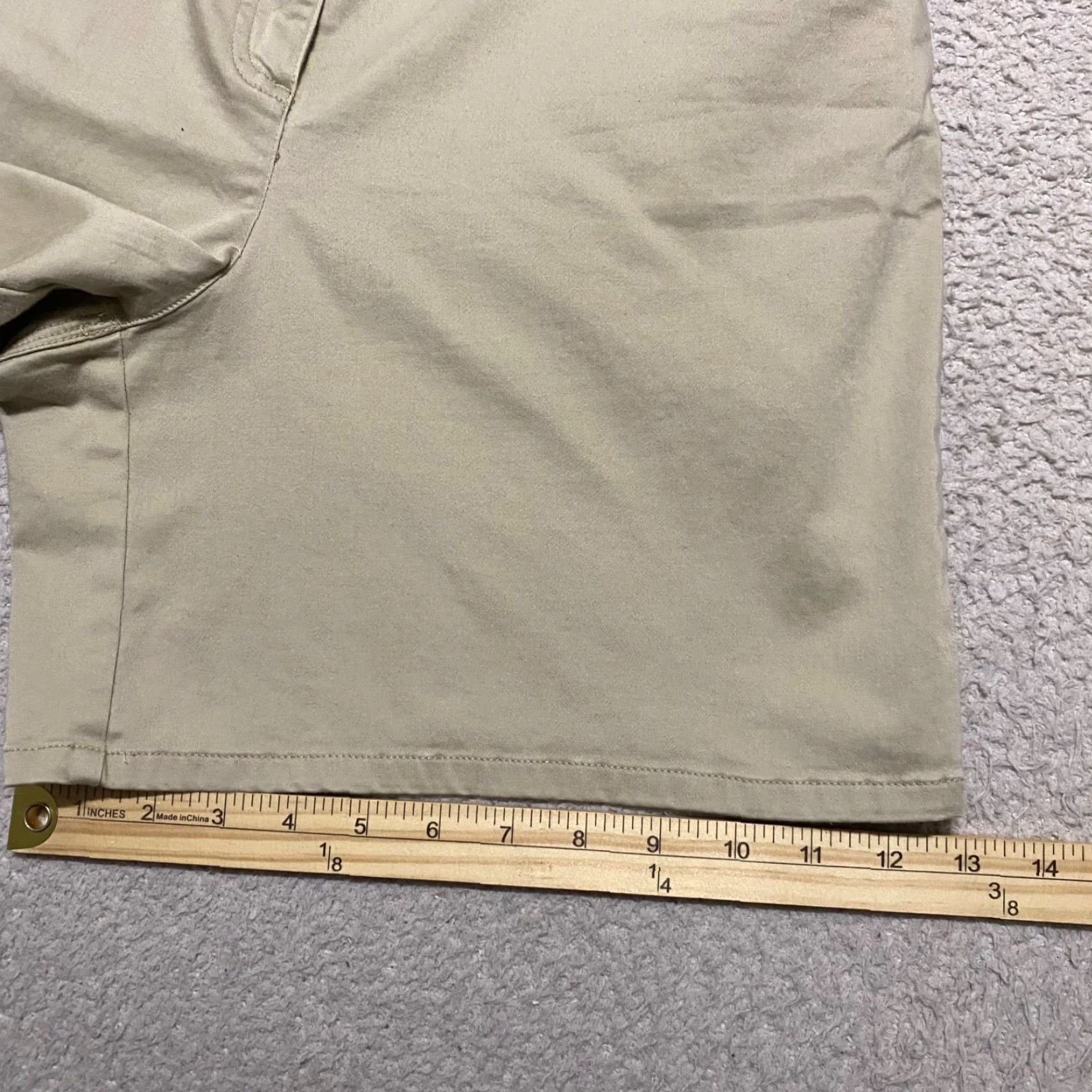 Talbots Talbots Womens Bermuda Shorts Beige Inseam 6" High Rise Walking Beach Outdoor Casual夏? Size 30" / US 8 / IT 44 - 2 Thumbnail
