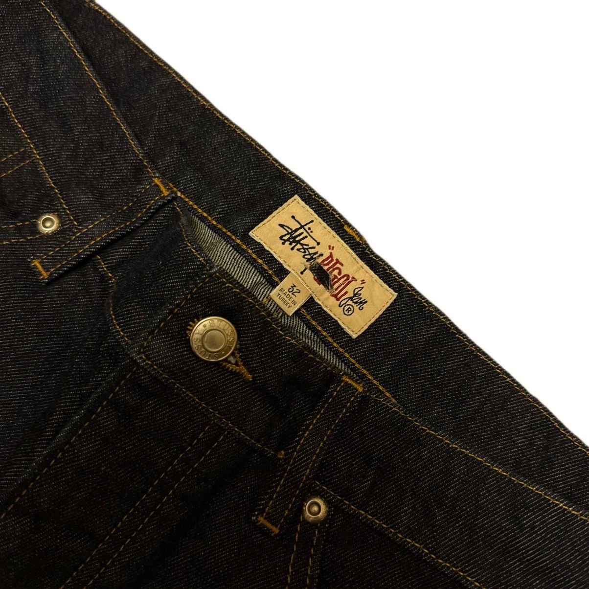 Stussy Stussy Blue Raw Bigol Baggy Jeans Size US 32 / EU 48 - 2 Thumbnail