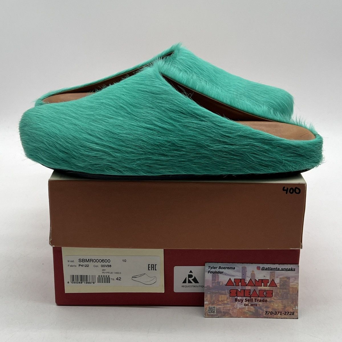 Marni Marni Fussbett sabot grass Size US 8.5 / EU 41-42 - 1 Thumbnail