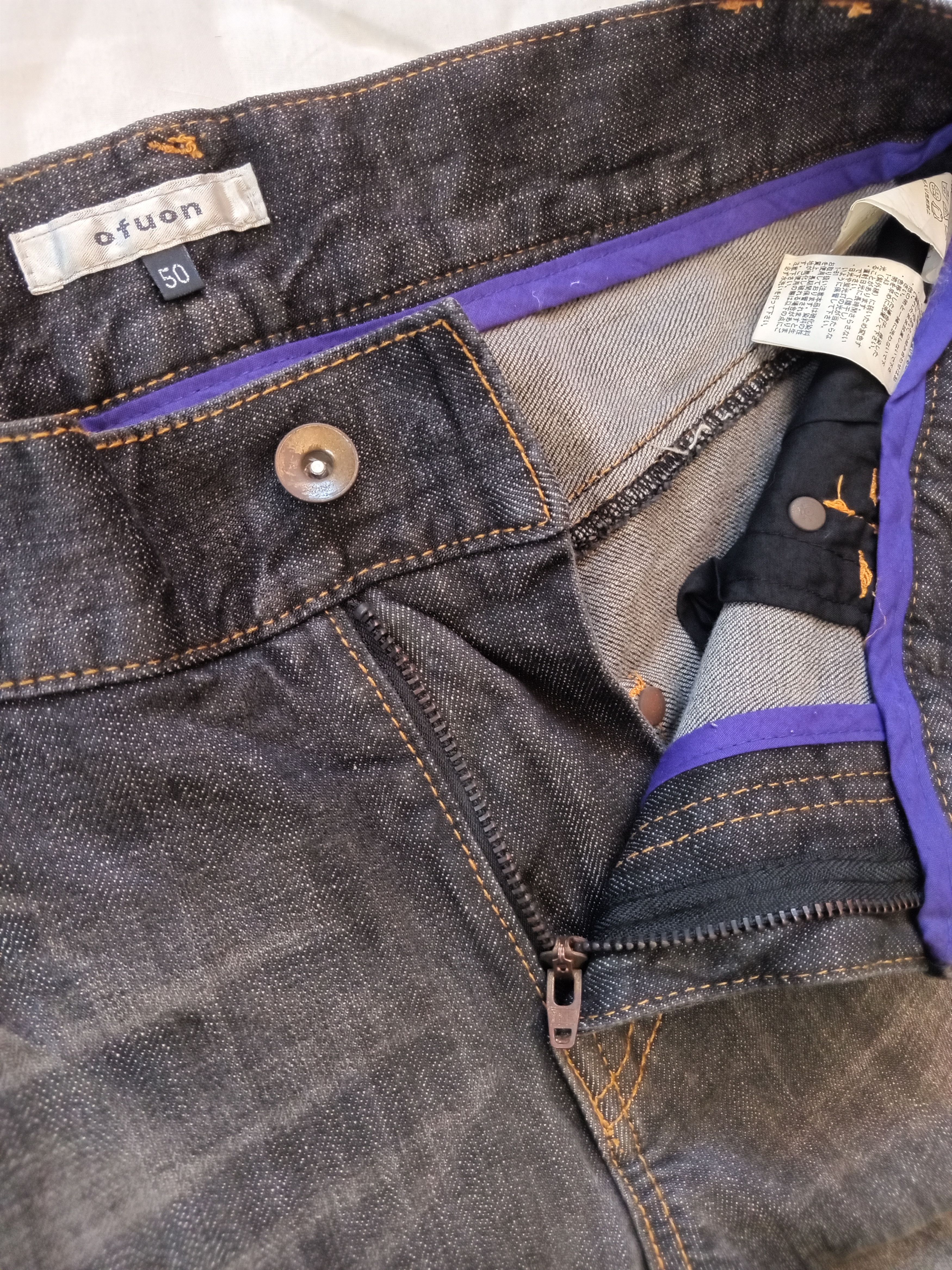 If Six Was Nine × Japanese Brand × Vintage Flare Jeans OFUON Japan Wash Faded Denim Boot Cut Size US 36 / EU 52 - 9 Thumbnail