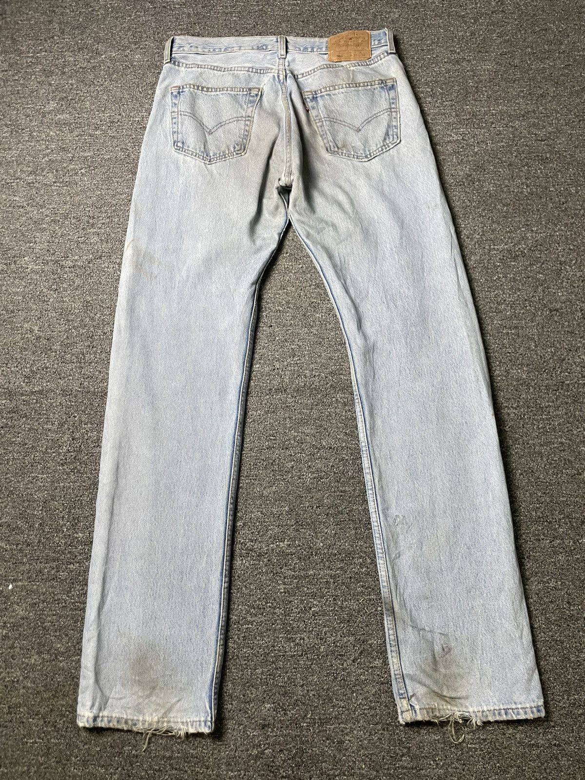 Levi's Vintage Clothing × Vintage Vintage LEVIS Men’s Ripped Jeans (91) Size US 32 / EU 48 - 11 Thumbnail