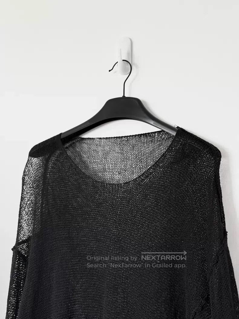 Yohji Yamamoto Yohji Yamamoto Patchwork mesh long knitwear| Size US L / EU 52-54 / 3 - 3 Thumbnail