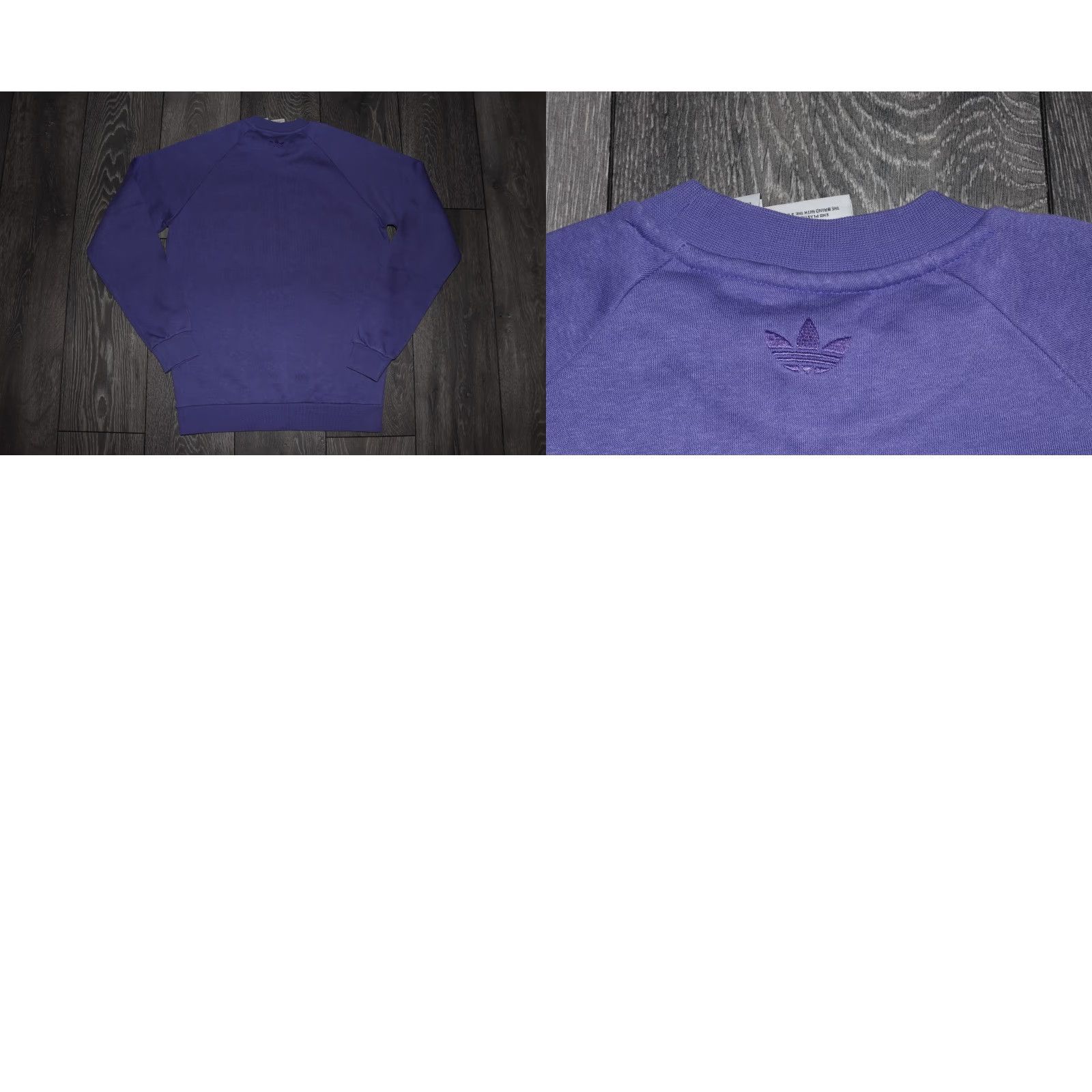 Adidas ADIDAS ORIGINALS MEN'S GRAPHIC CREW NECK SWEATSHIRT PURPLE XS ADULT MEN'S XS PULLOVER SHIRT Logo Knit Pullover Sweatshirt Winter, Spring, Fall Mens Size US XS / EU 42 / 0 - 8 Thumbnail