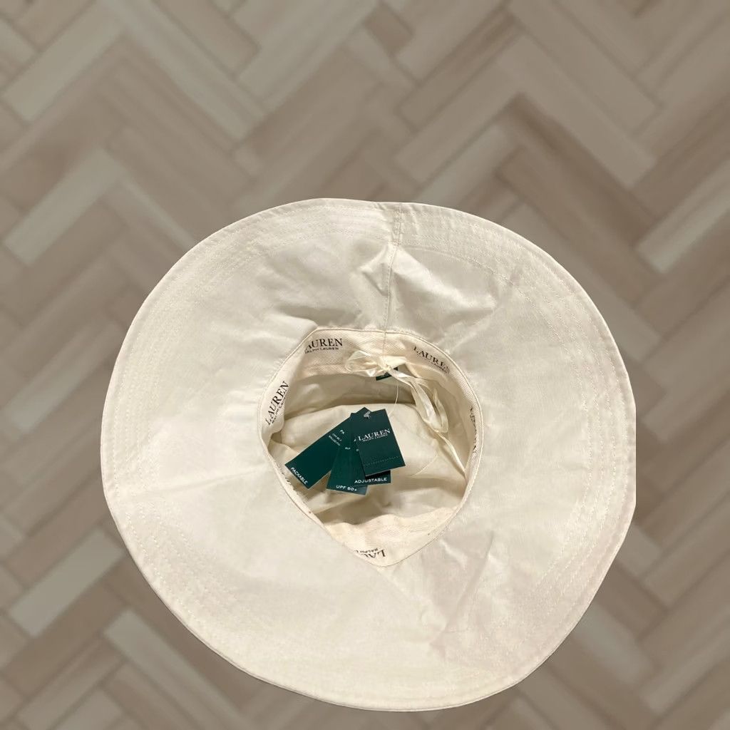 Ralph Lauren Lauren Ralph Lauren Bucket Hat One Size Cream 