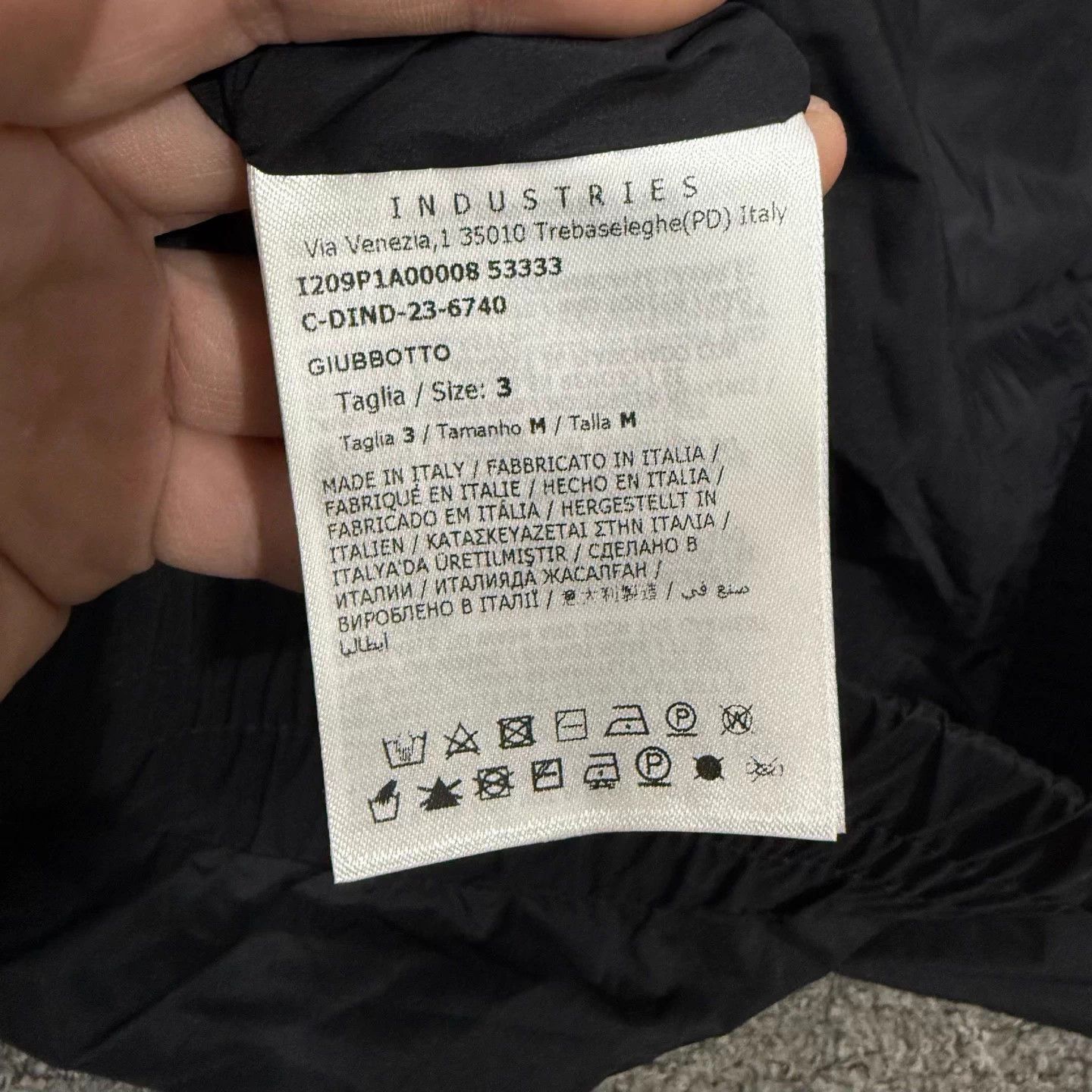 Moncler Moncler 24FW Black Nylon Knit Stand Collar Jacket Size 3 Size US L / EU 52-54 / 3 - 4 Thumbnail