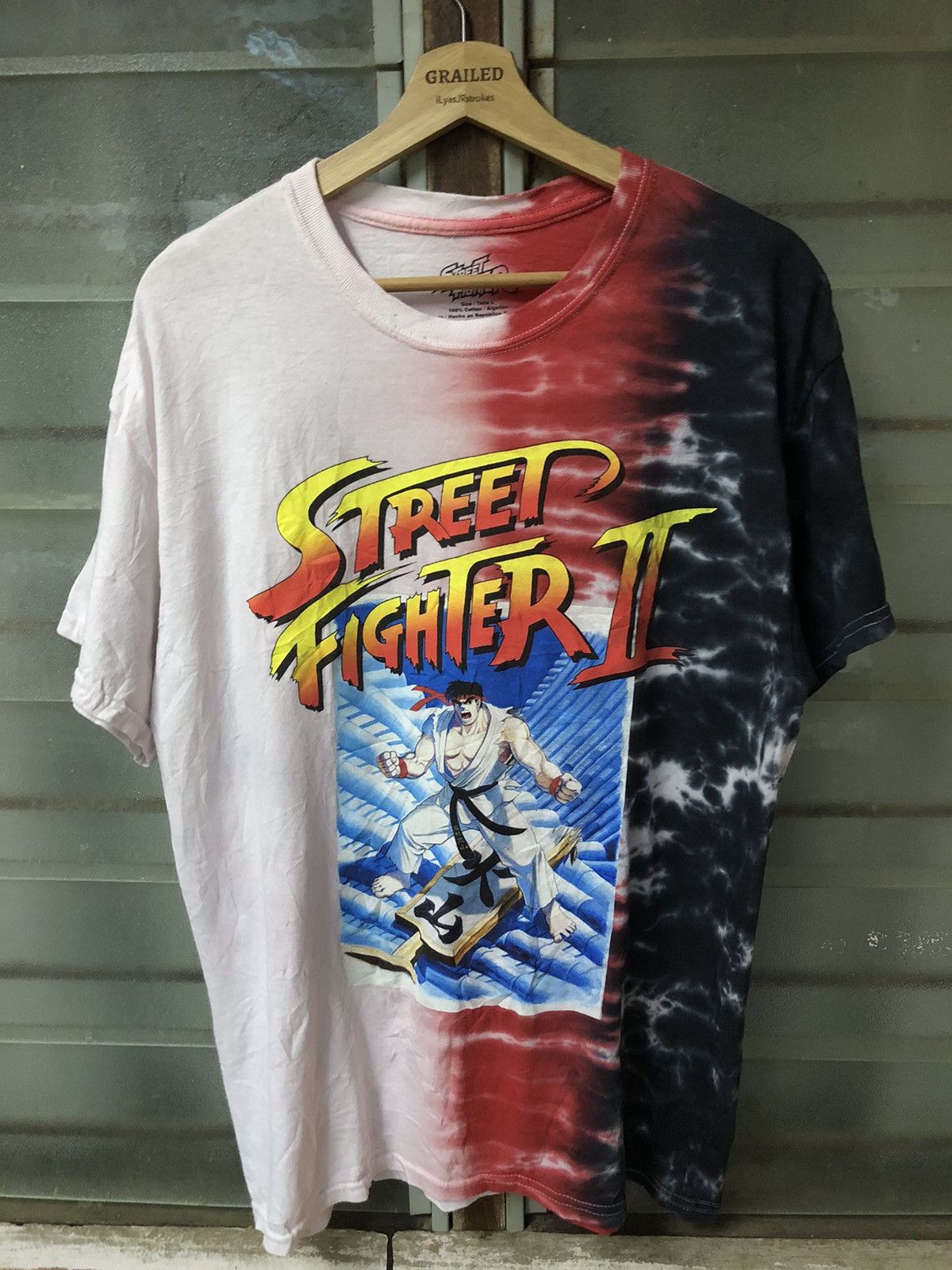 Street Fighter × The Game × Vintage Vintage Street Fighter II Ryu Photo ...
