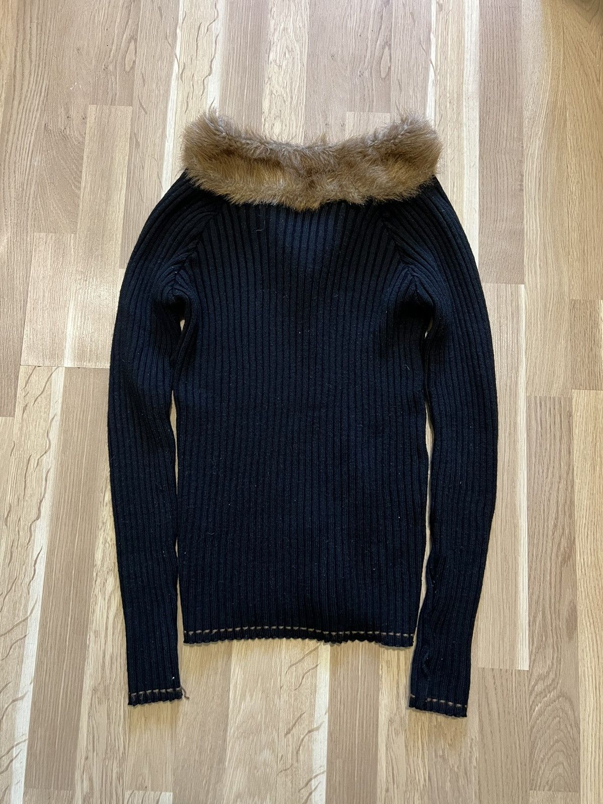 If Six Was Nine × Japanese Brand × Vintage Vintage gothic long sleeve fur Rick Owen’s style y2k punk Size M / US 6-8 / IT 42-44 - 5 Thumbnail