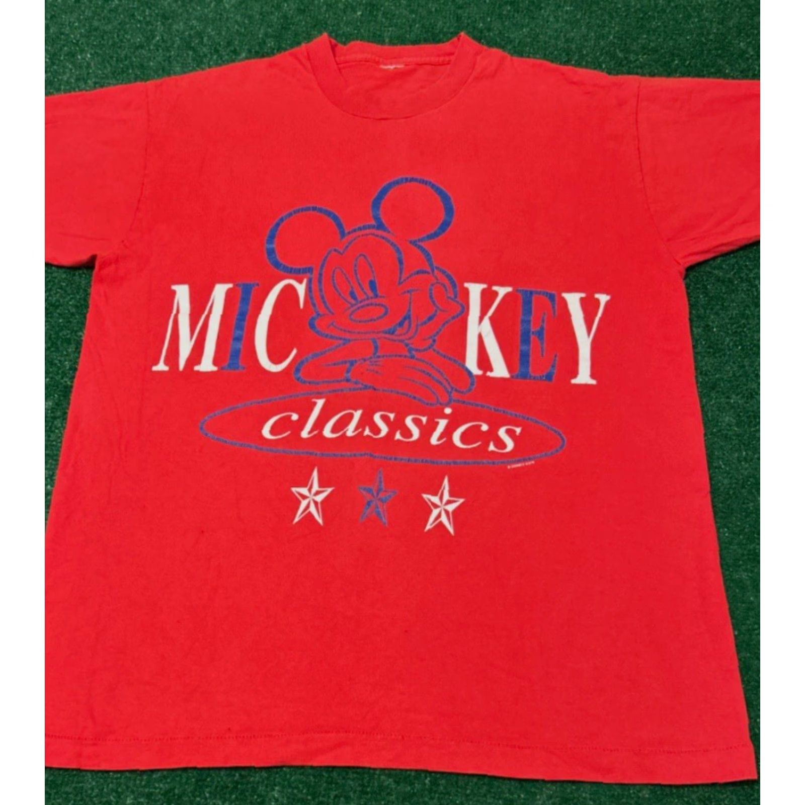 Disney VINTAGE Disney Mickey Mouse Cartoon Classic VTG Shirt Mens XL Red 1990s 90s Cartoon Vintage USA Hip Hop Disney Shirt Mens XL Red - (Mickey Mouse) Size US XL / EU 56 / 4 - 3 Thumbnail