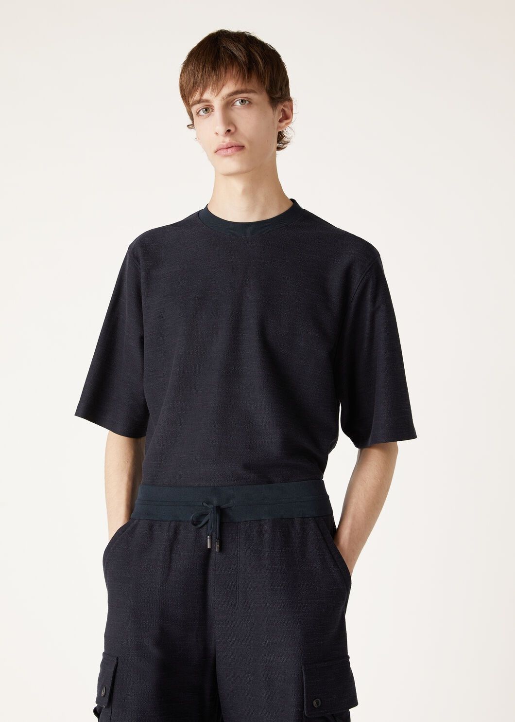 Loro Piana o1w1db10725 FAO4470 Quarna T-Shirt in Black Size US M / EU 48-50 / 2 - 4 Thumbnail