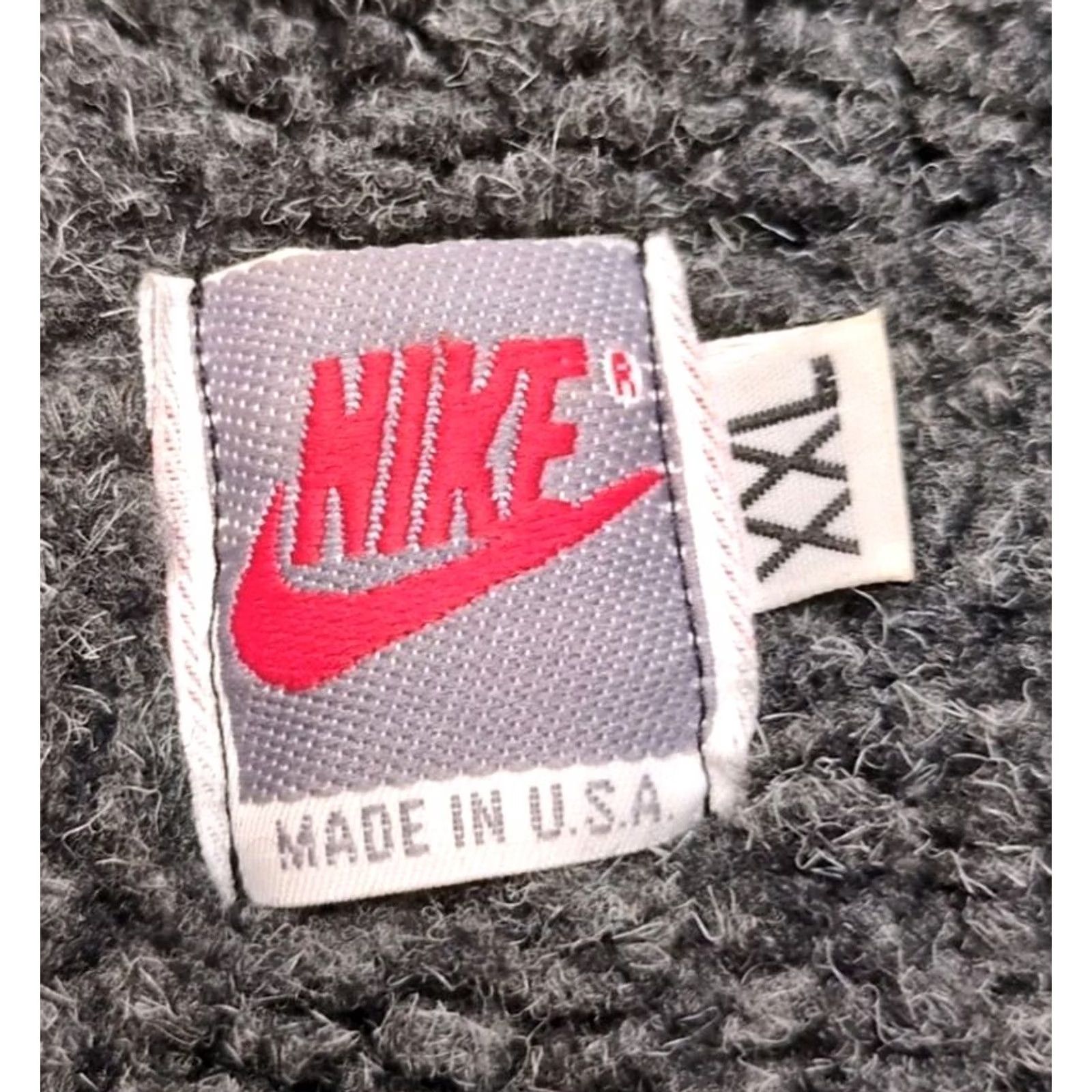 Nike VINTAGE Nike Jacket 2XL Gray Fleece Pullover 1/4 Zip Made In USA Mens Size US XXL / EU 58 / 5 - 4 Thumbnail