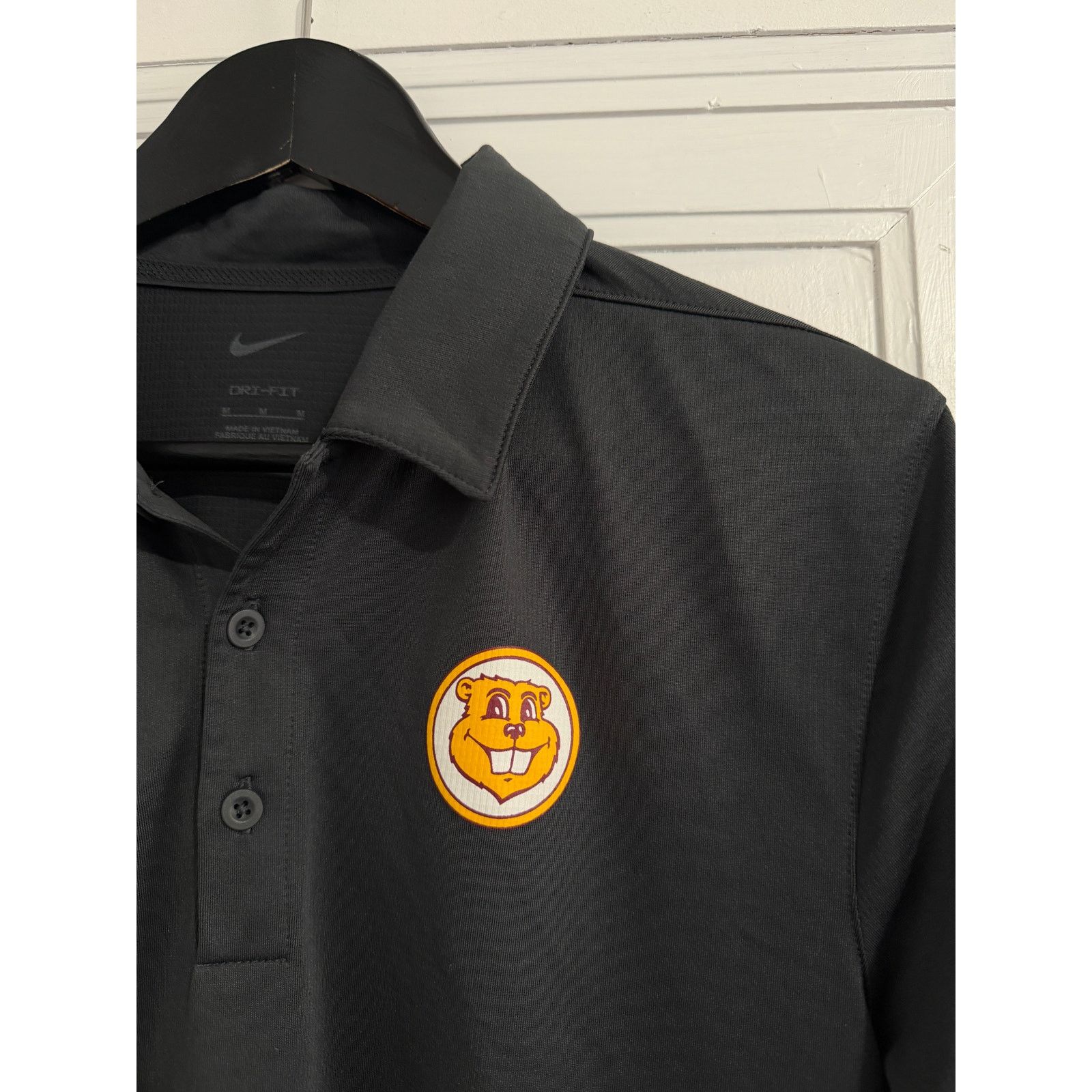 Nike Minnesota Gophers Gray Nike Dri-Fit Polo Size Medium Size US M / EU 48-50 / 2 - 3 Thumbnail