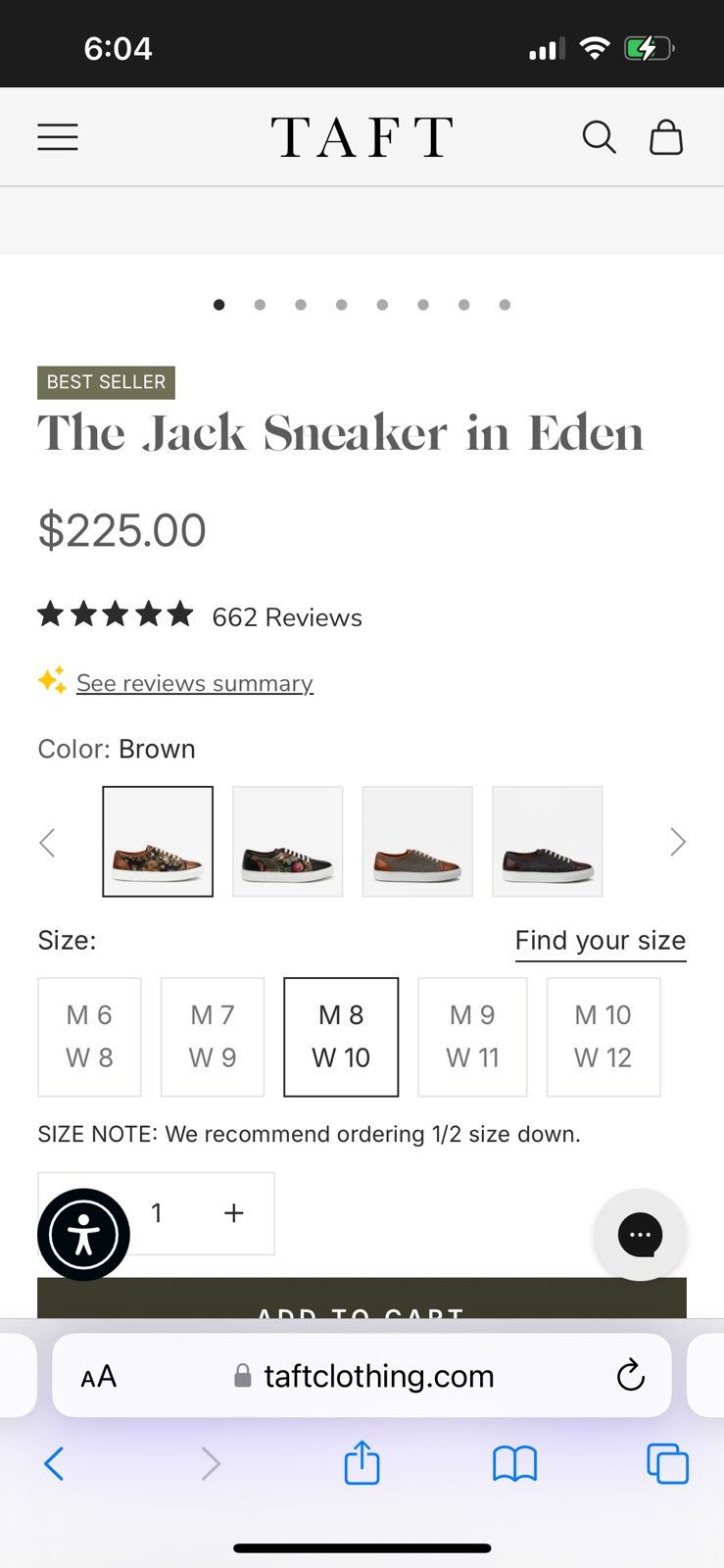 TAFT The Jack Sneaker in Eden-brown 10 Size US 10 / EU 43 - 6 Thumbnail