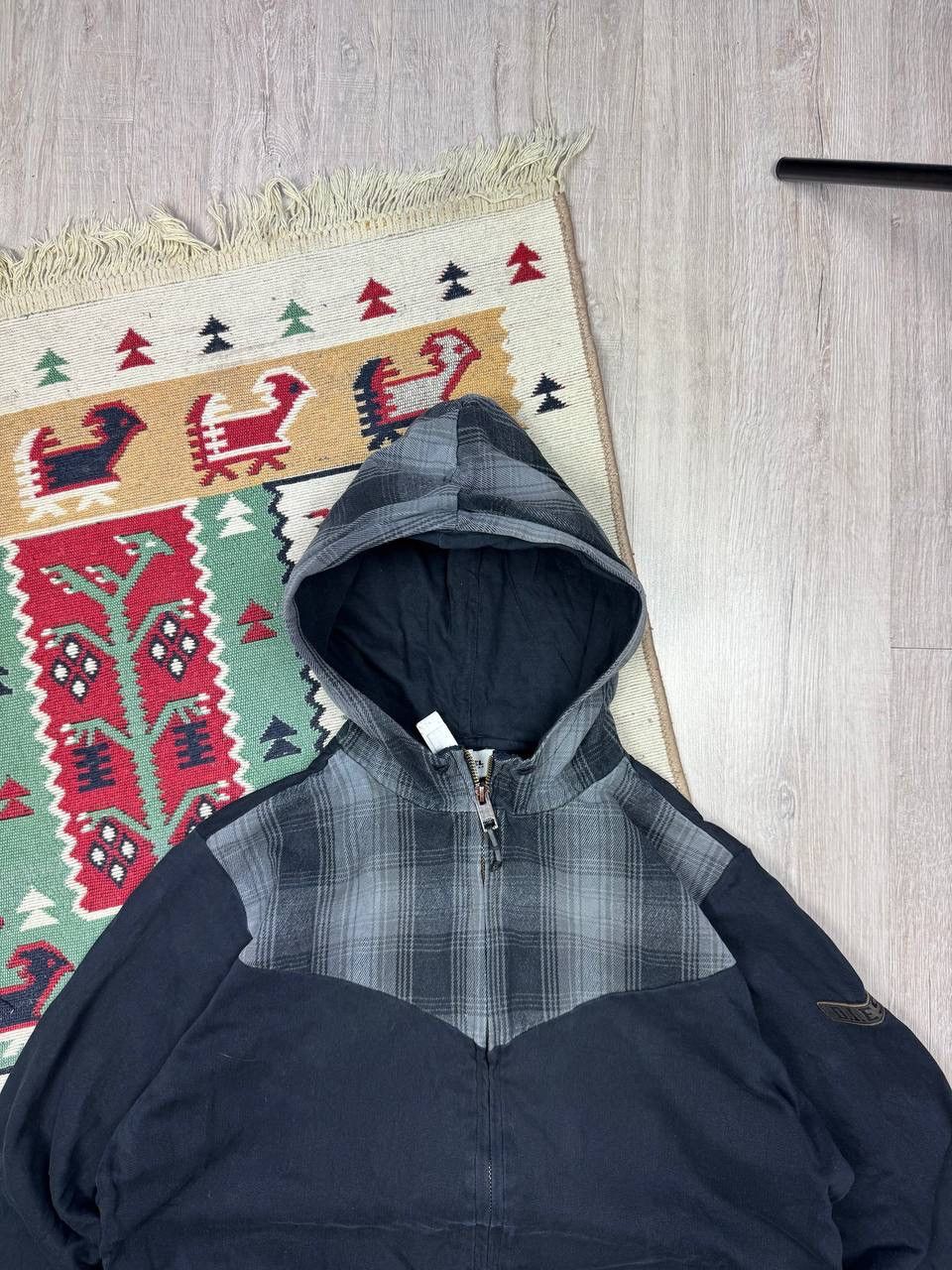 Diesel × Japanese Brand × Vintage Vintage Diesel Y2K Hype Zip Hoodie Size US M / EU 48-50 / 2 - 4 Thumbnail