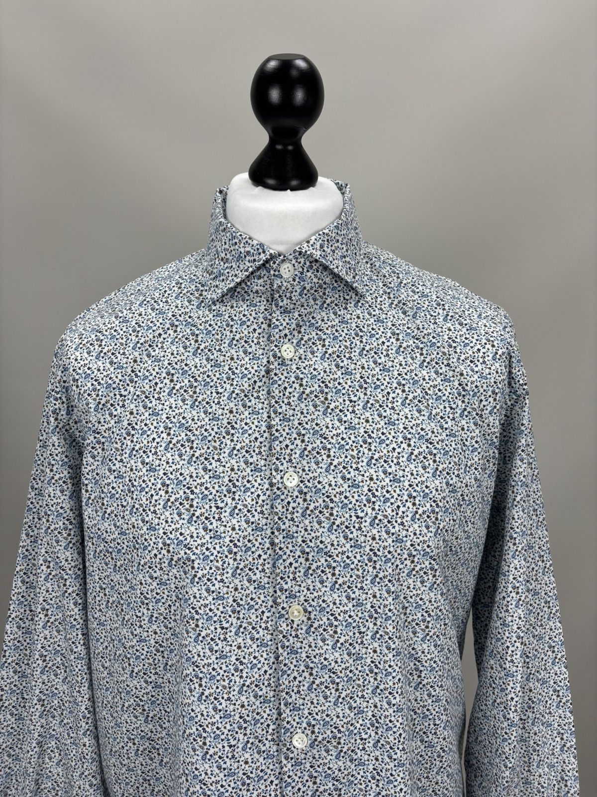 Boggi Mens shirt Boggi Size 43/17 Color Multicolor Size US M / EU 48-50 / 2 - 3 Thumbnail