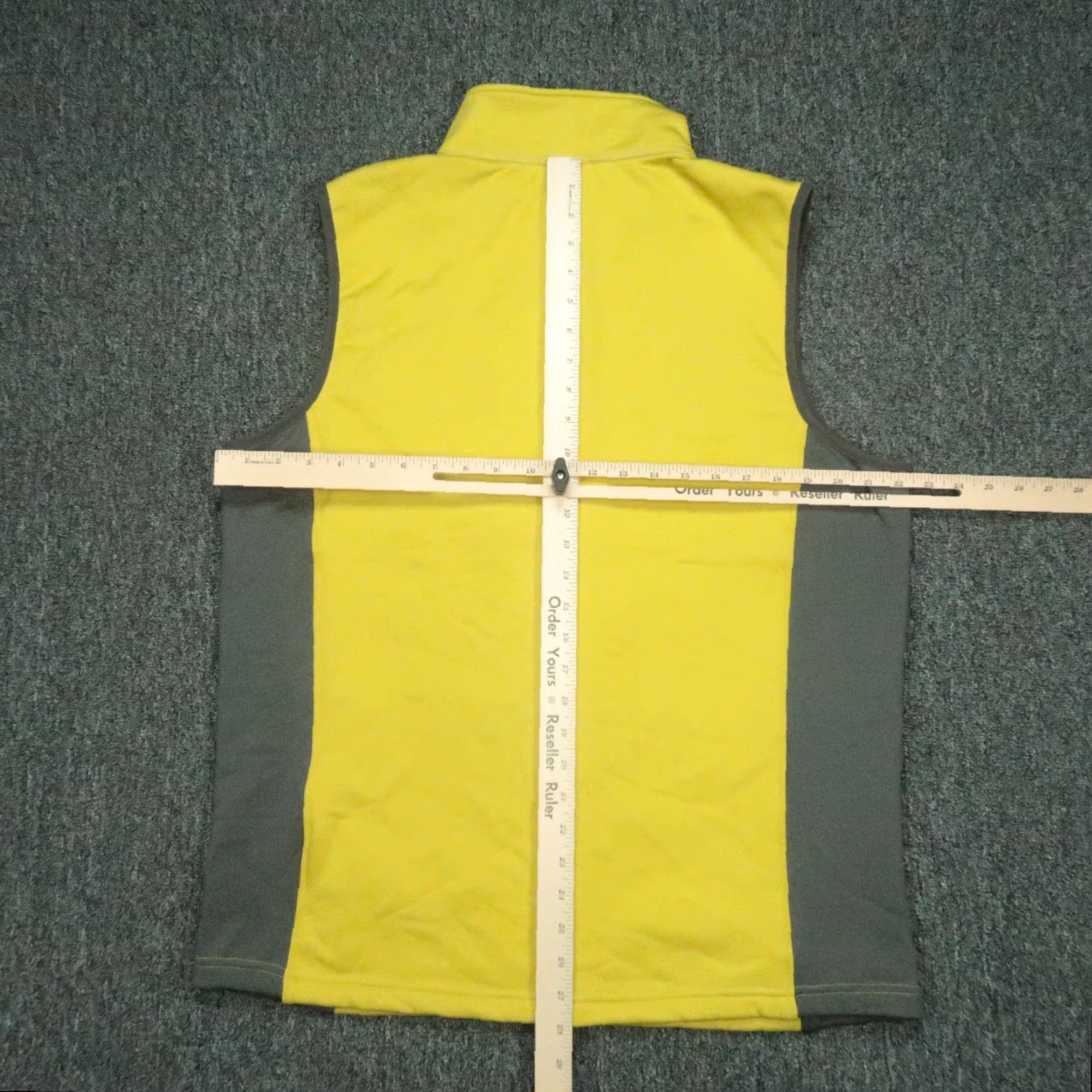Vintage LL Bean Vest Men Large Tall Yellow Performance Fleece Full Zip Pockets NWT Size US L / EU 52-54 / 3 - 5 Thumbnail